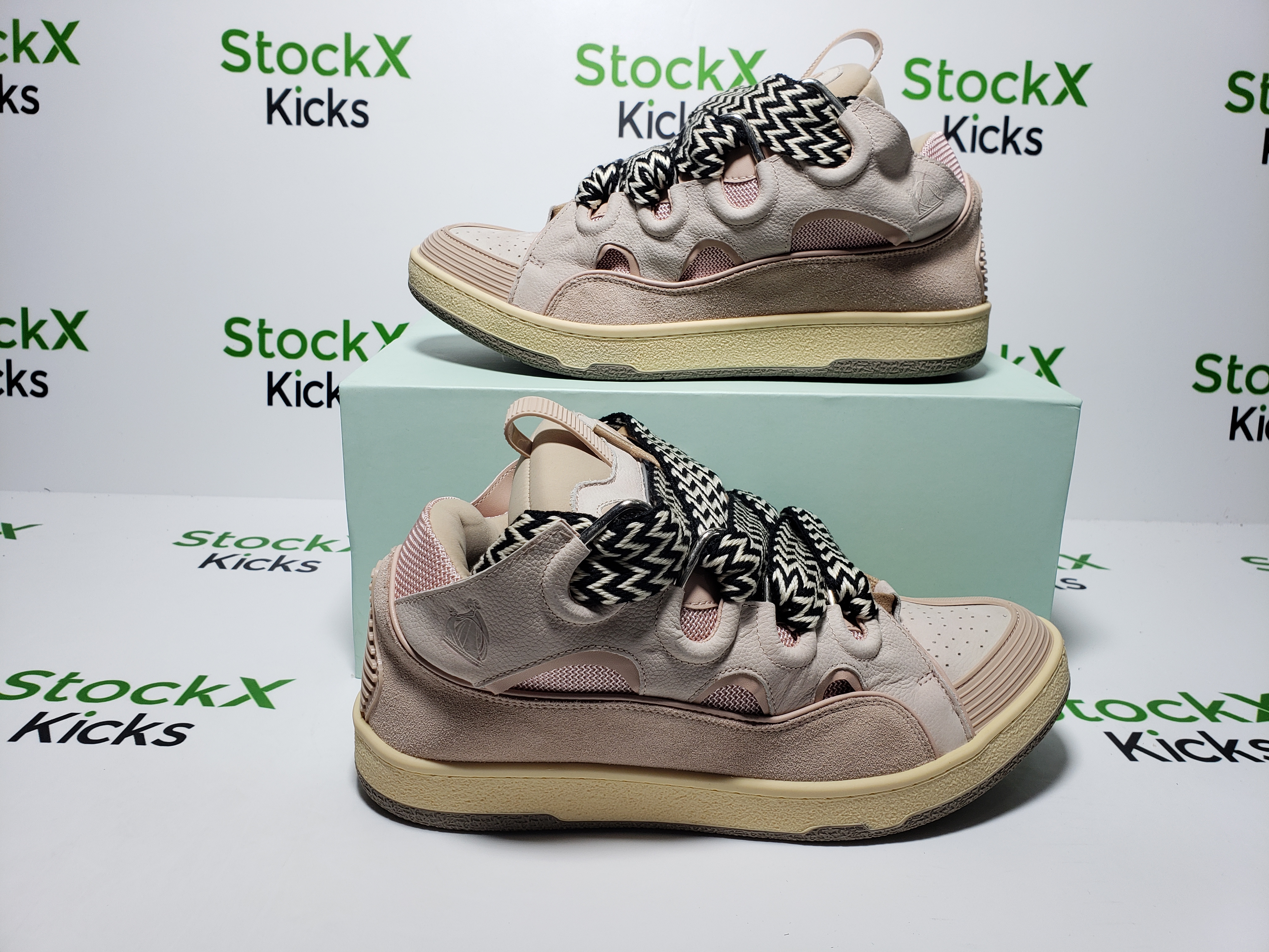 Lanvin Leather Curb Pink FM-SKRK11-DRAG-A2051 review Stockxkicks 05