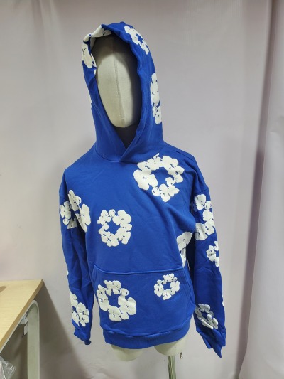 Denim Tears The Cotton Wreath Sweatshirt Royal Blue Hoodie review Stockxkicks 01