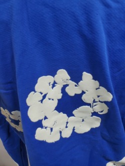 Denim Tears The Cotton Wreath Sweatshirt Royal Blue Hoodie review Stockxkicks 05
