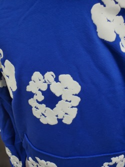 Denim Tears The Cotton Wreath Sweatshirt Royal Blue Hoodie review Stockxkicks 03