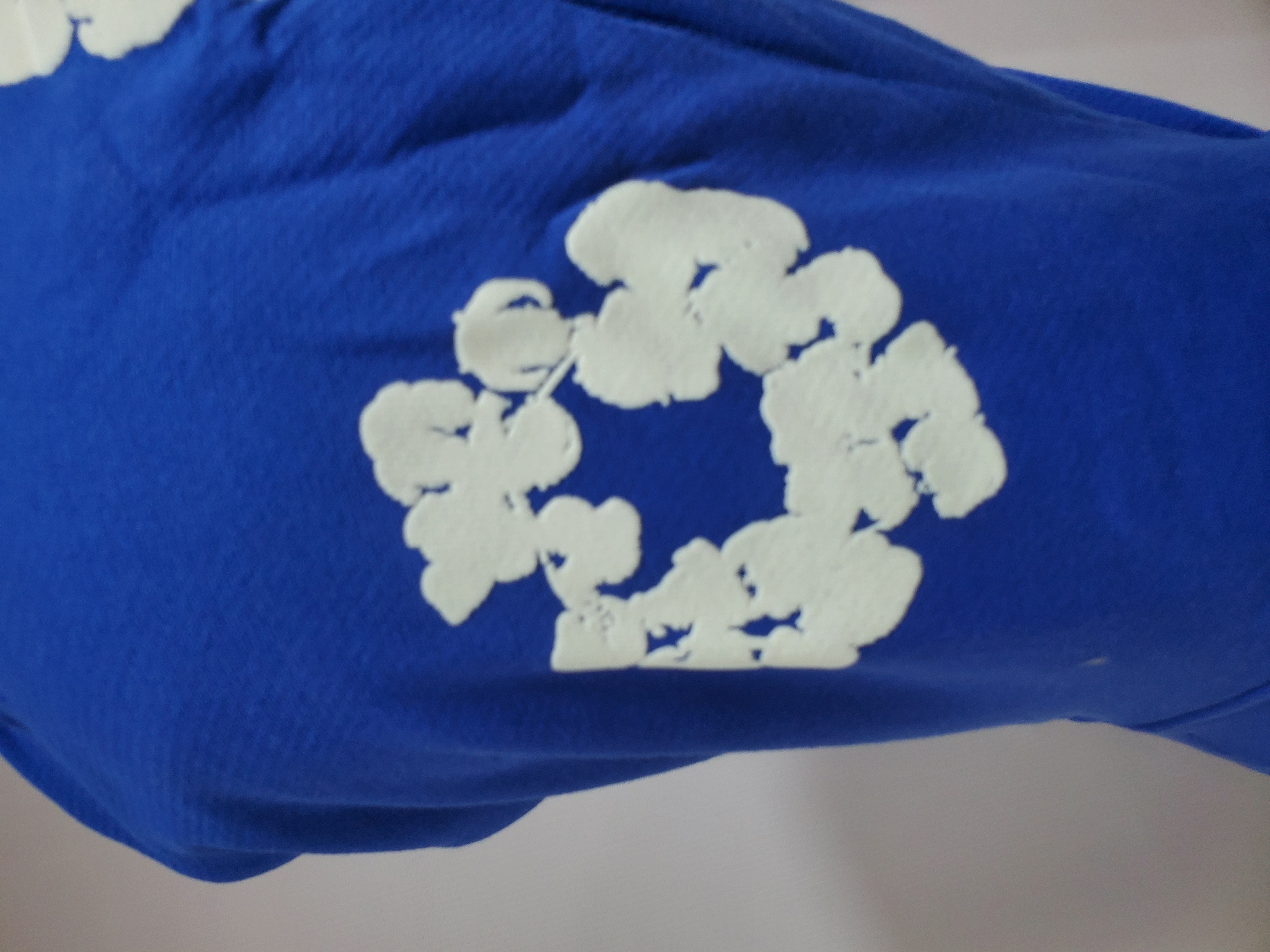 Denim Tears The Cotton Wreath Sweatshirt Royal Blue Hoodie review Stockxkicks 03