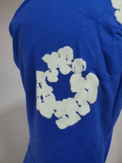 Denim Tears The Cotton Wreath Sweatshirt Royal Blue Hoodie review Stockxkicks 04
