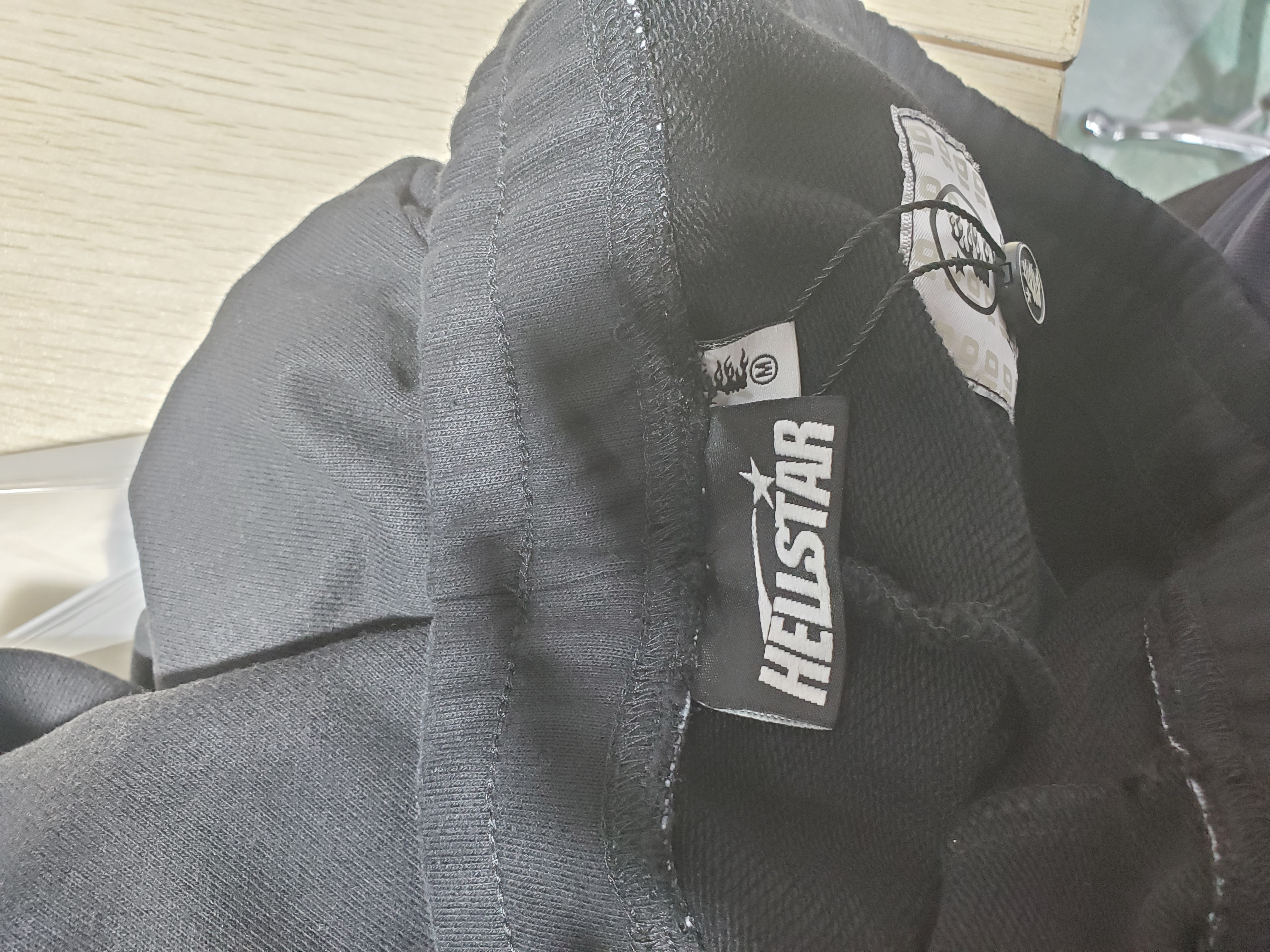 Hellstar Studios Racer Flare Black Sweatpants review Stockxkicks 00
