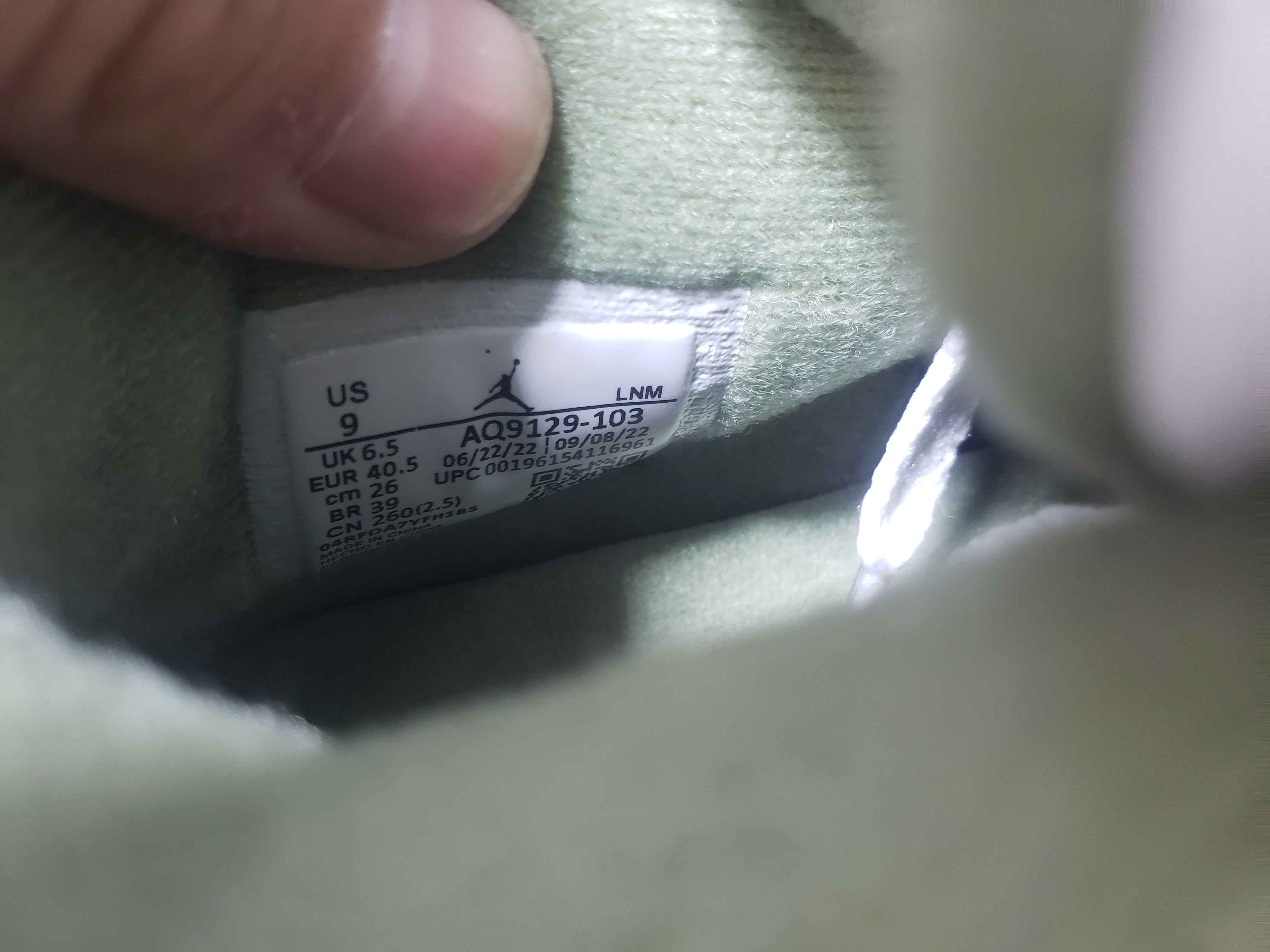 Special offer Batch Air Jordan 4 Retro Seafoam AQ9129-103 review Stockxkicks 03
