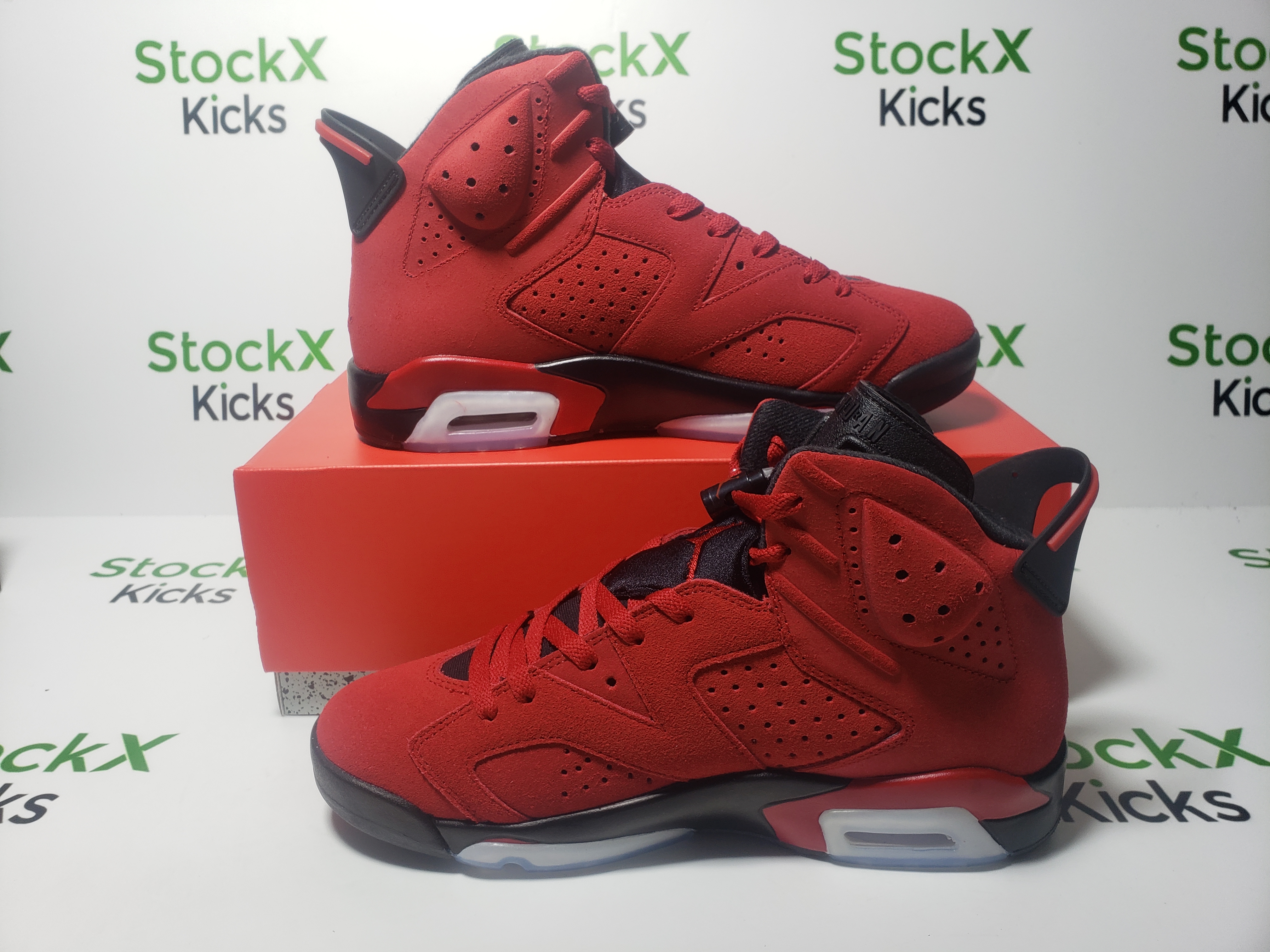 PK God Batch Air Jordan 6 Retro Toro Bravo CT8529-600 review Stockxkicks 06
