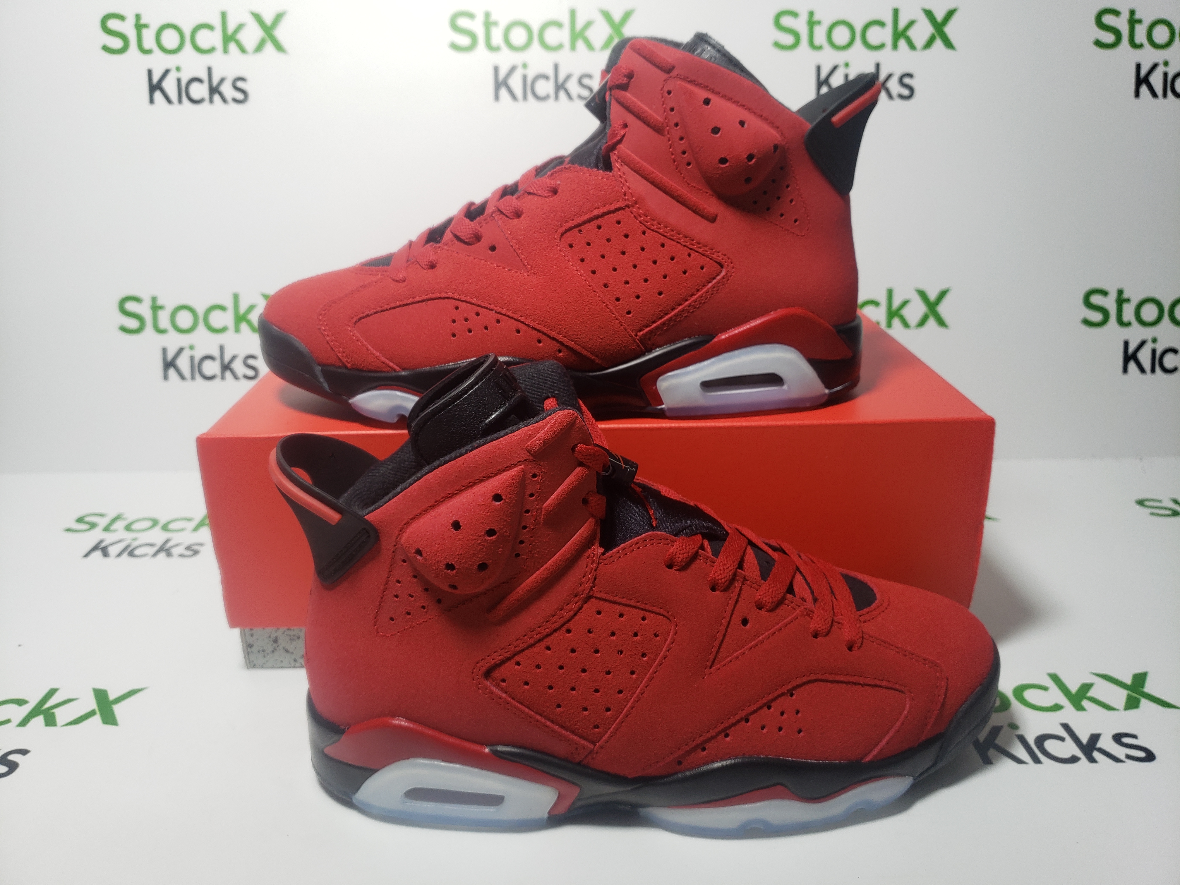 PK God Batch Air Jordan 6 Retro Toro Bravo CT8529-600 review Stockxkicks 05