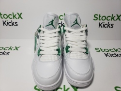 PK GodBatch Air Jordan 4 Retro Metallic Green CT8527-113 review Stockxkicks 02