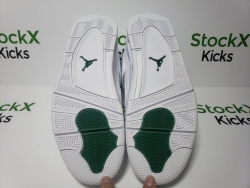 PK GodBatch Air Jordan 4 Retro Metallic Green CT8527-113 review Stockxkicks 05