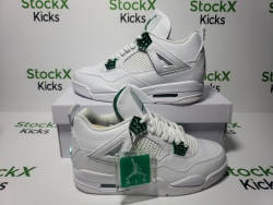 PK GodBatch Air Jordan 4 Retro Metallic Green CT8527-113 review Stockxkicks 06