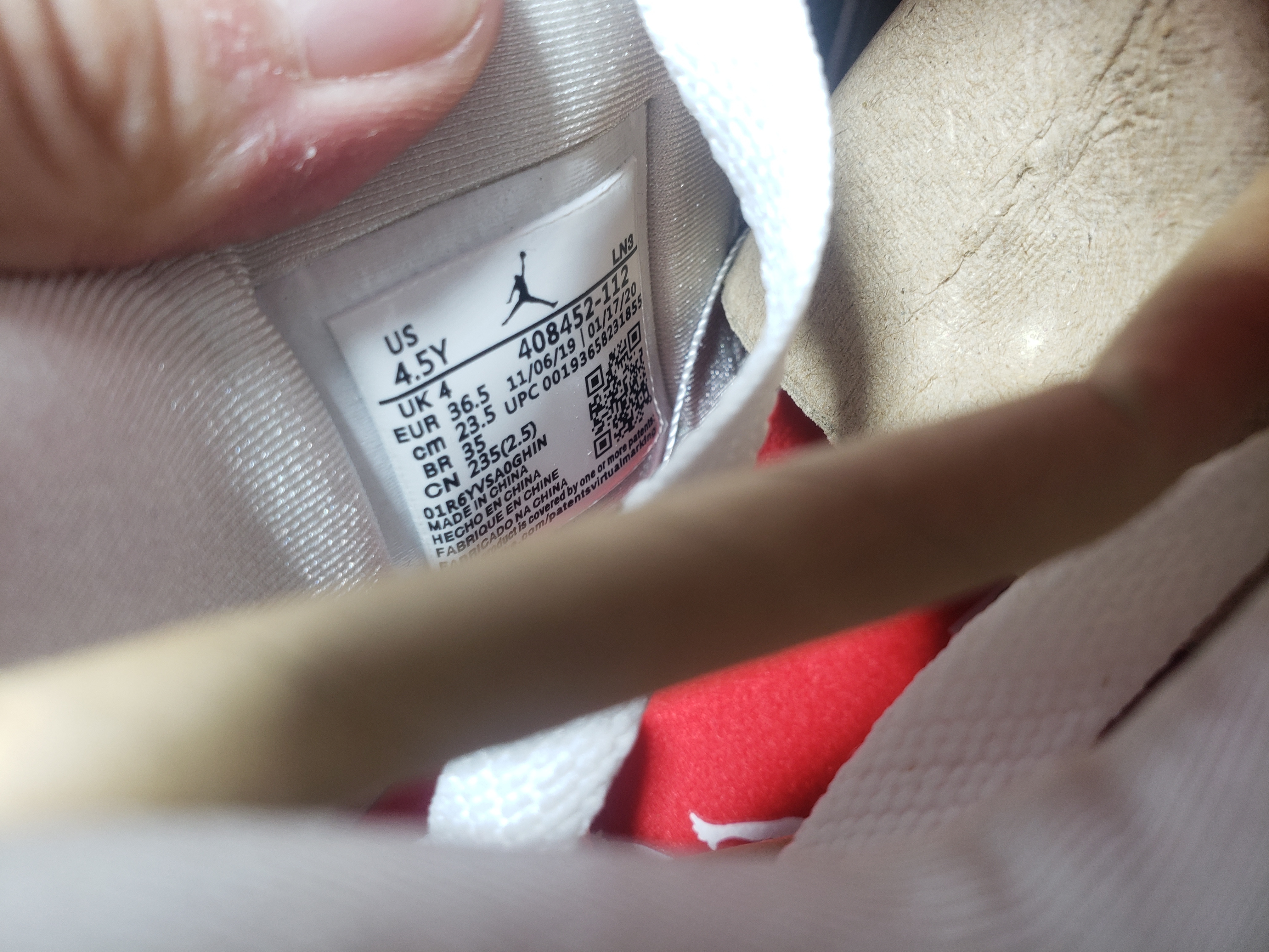 PK God Batch Air Jordan 4 Retro Metallic Red CT8527-112 review Stockxkicks 03