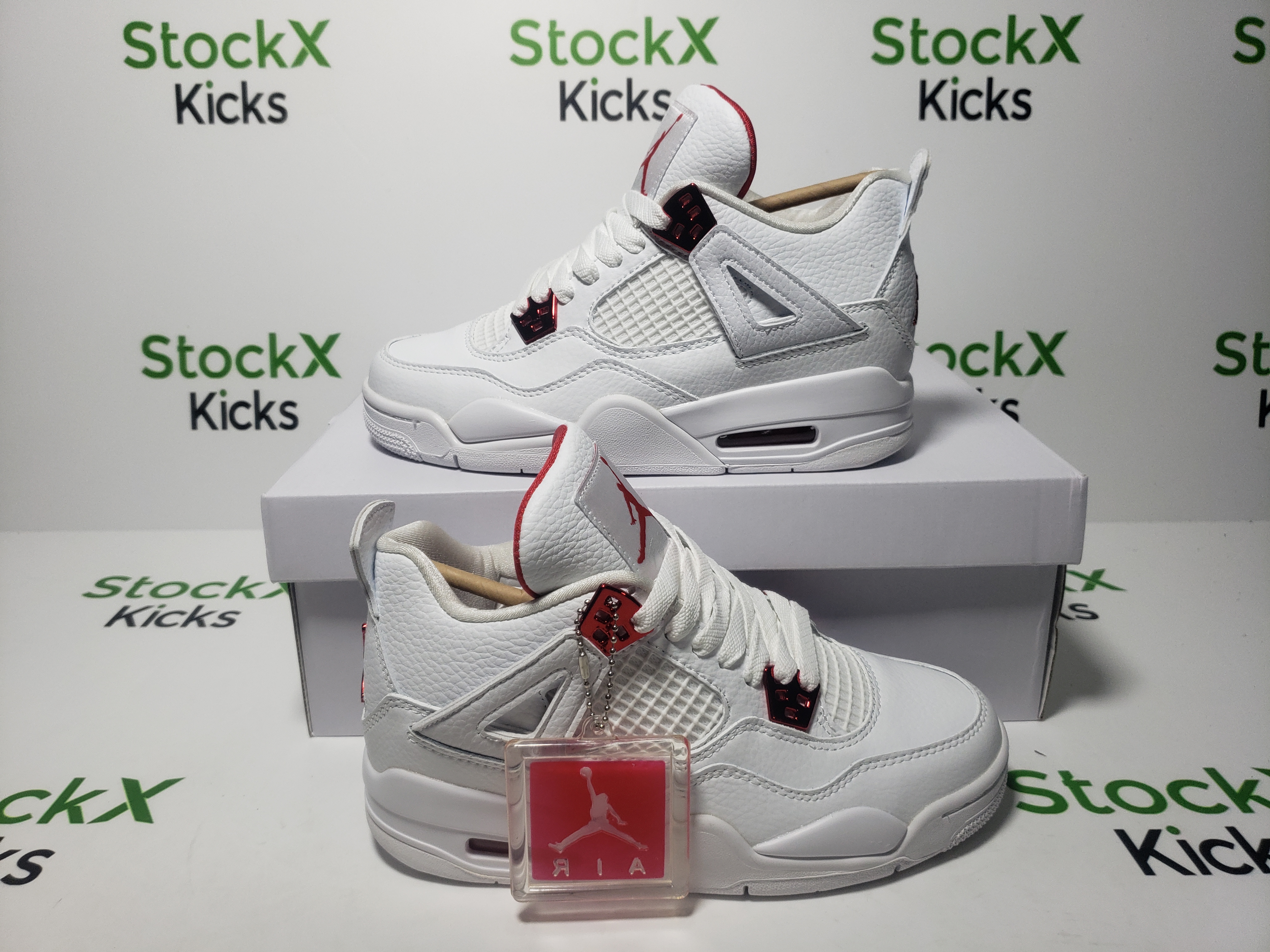 PK God Batch Air Jordan 4 Retro Metallic Red CT8527-112 review Stockxkicks 05