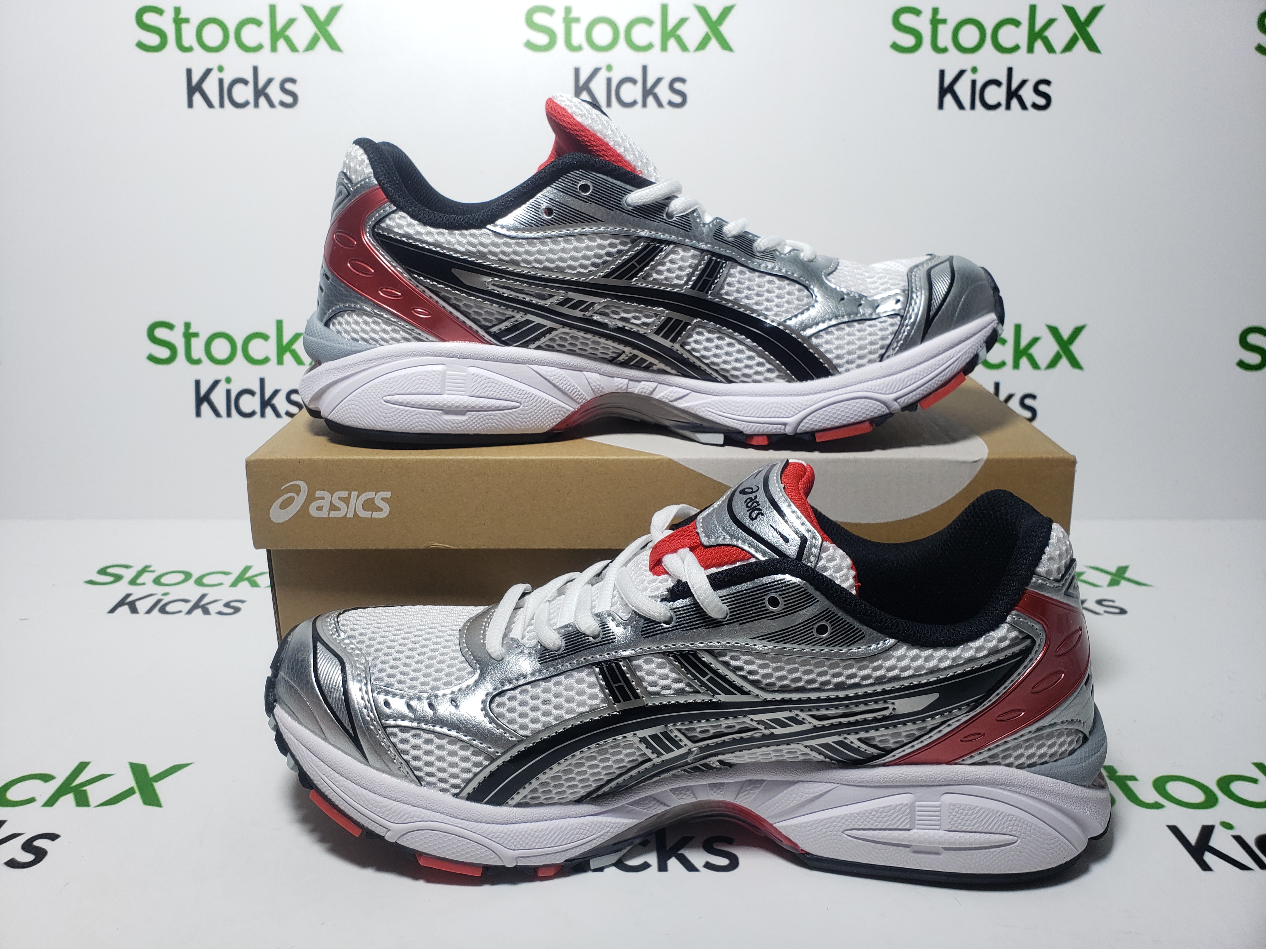 ASICS Gel-Kayano 14 White Classic Red 1201A019-103 review Stockxkicks 06