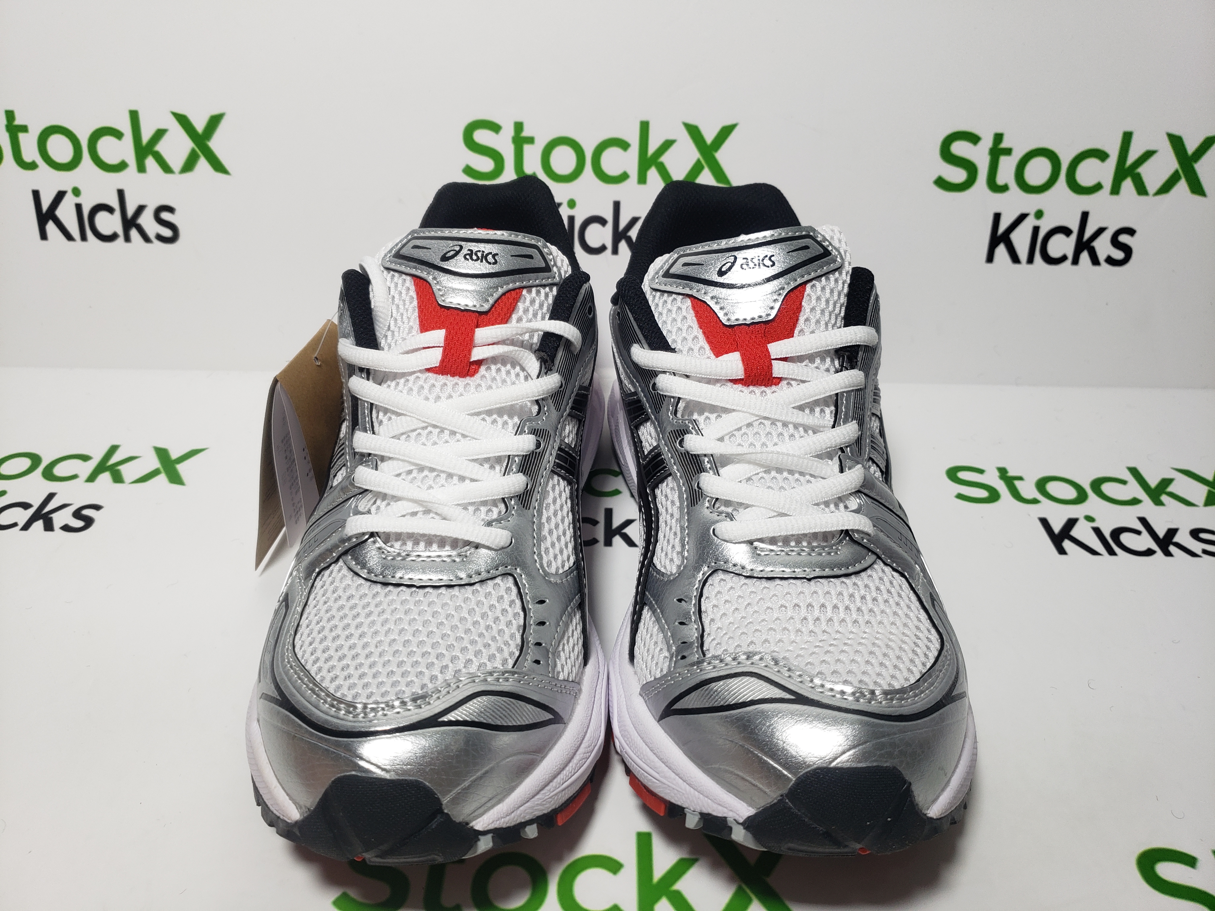 ASICS Gel-Kayano 14 White Classic Red 1201A019-103 review Stockxkicks 01