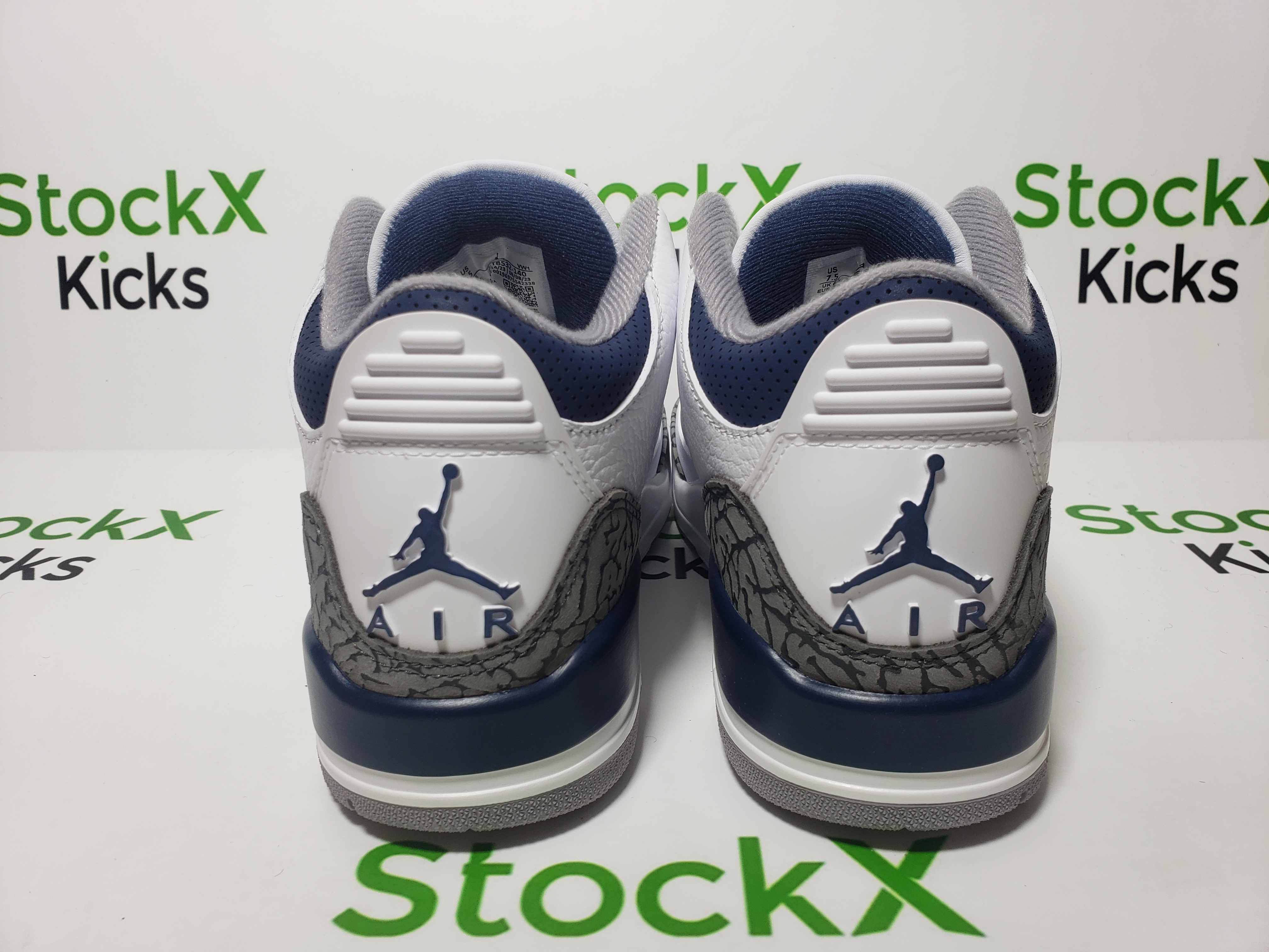 PK God Batch Air Jordan 3 Retro Midnight Navy CT8532-140 review Stockxkicks 02