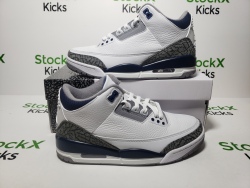 PK God Batch Air Jordan 3 Retro Midnight Navy CT8532-140 review Stockxkicks 06
