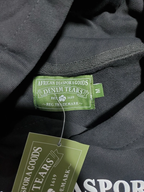 Denim Tears ADG Hoodie Black EG DTH13 review 