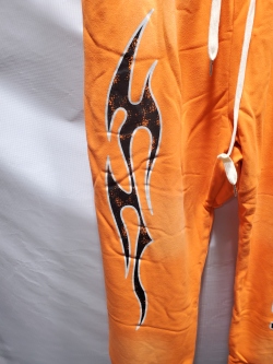 Hellstar Studios Orange Sweatpants review Stockxkicks 03