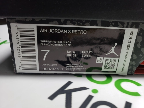 PK God Batch Air Jordan 3 Retro Cardinal Red CT8532-126 review 