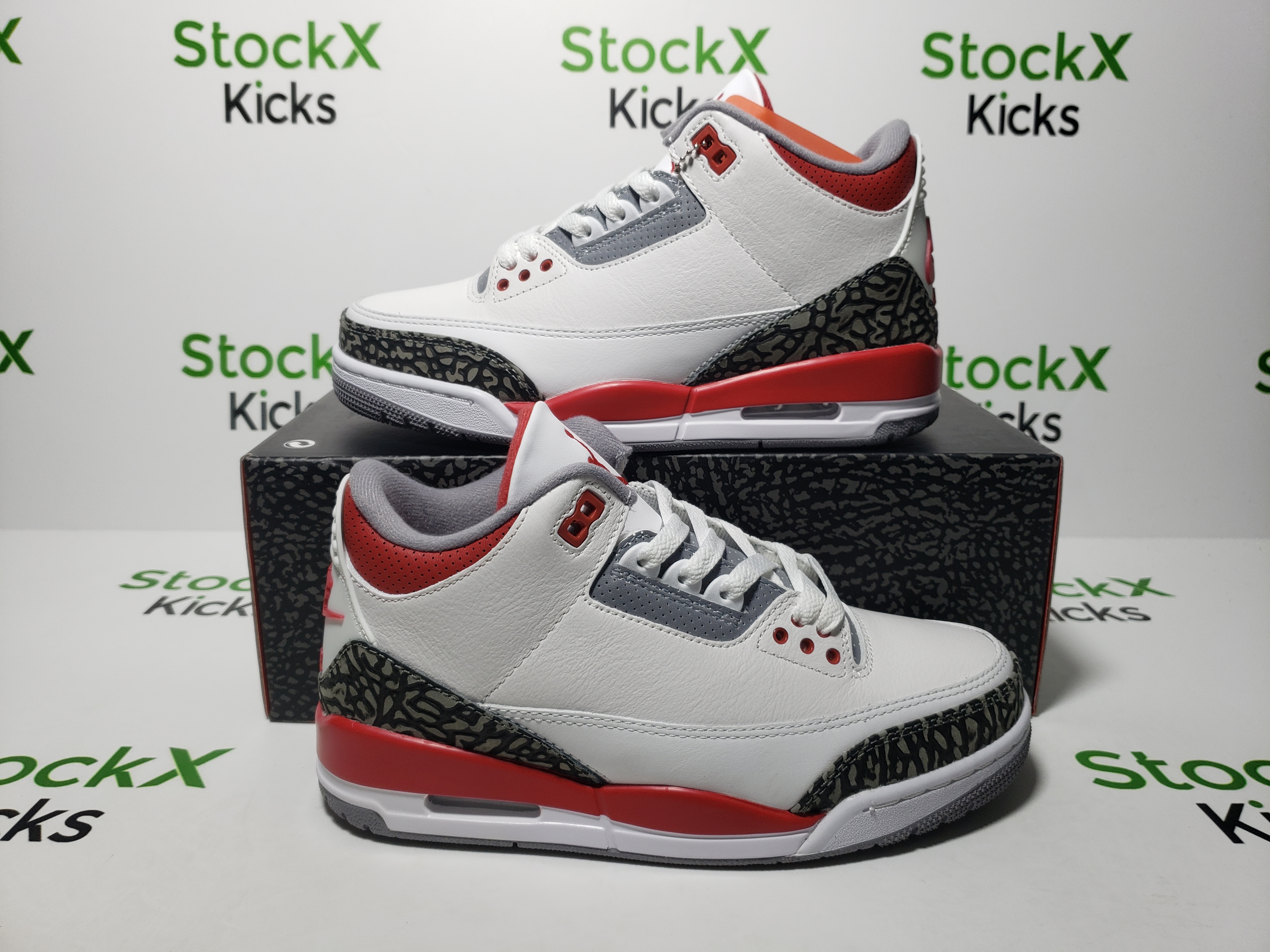 PK God Batch Air Jordan 3 Retro Cardinal Red CT8532-126 review Stockxkicks 05