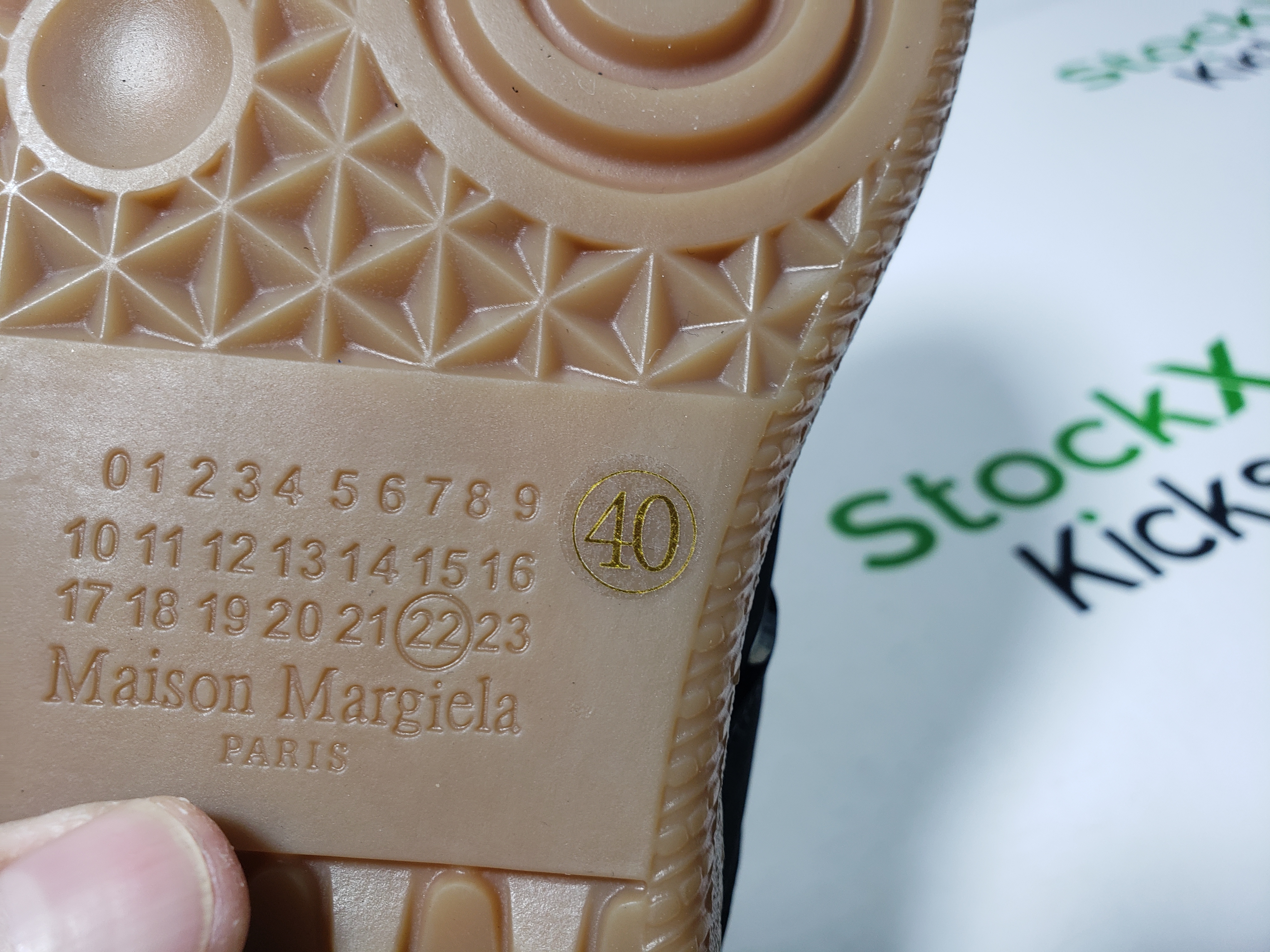 Maison Margiela Painted Replica Sneaker Black review Stockxkicks 03