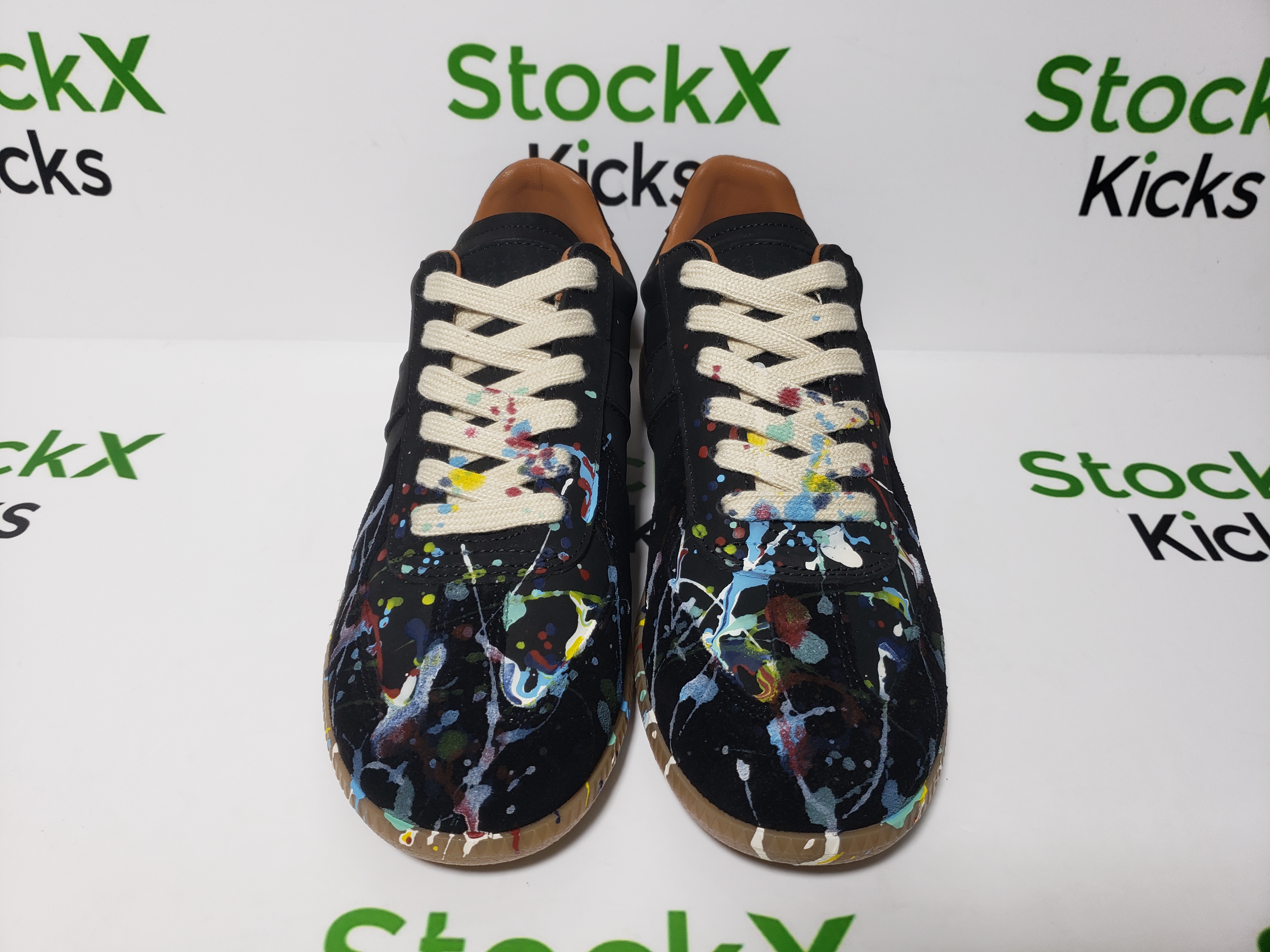 Maison Margiela Painted Replica Sneaker Black review Stockxkicks 01