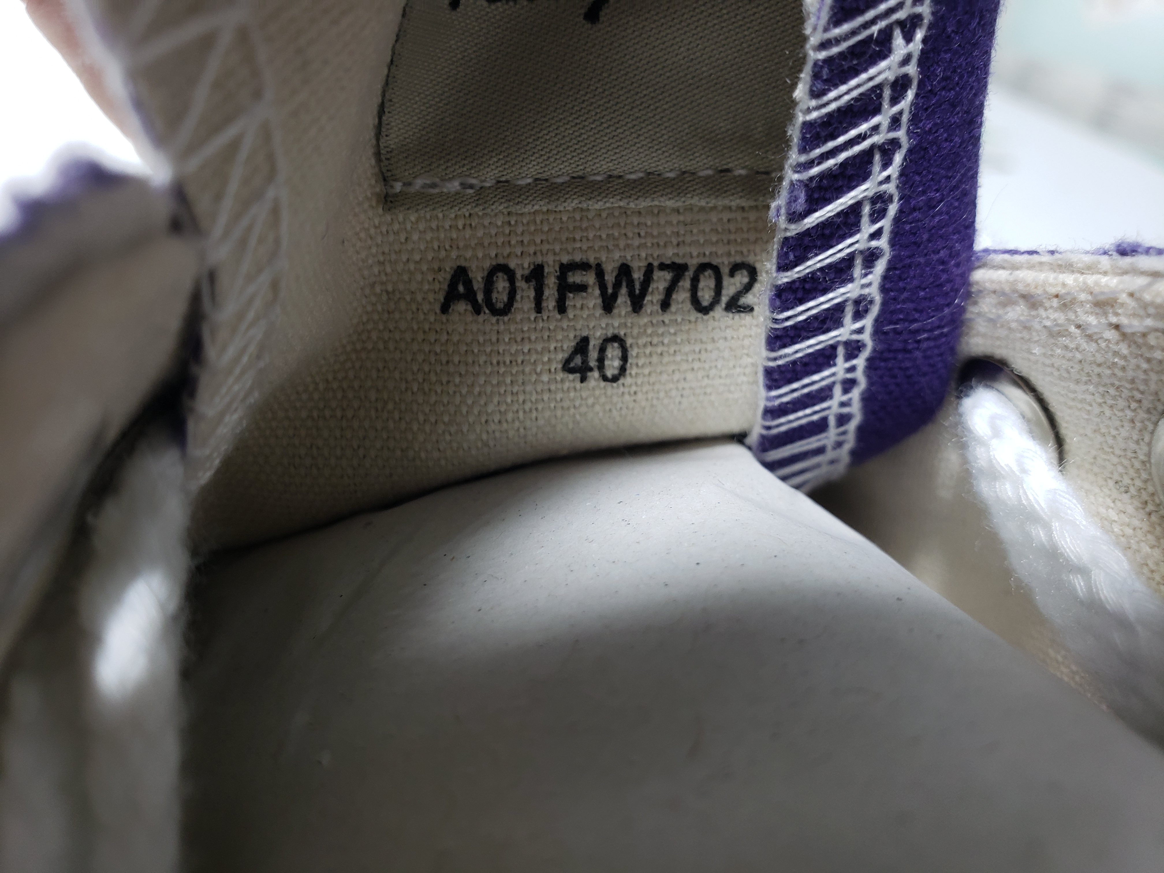MIHARA YASUHIRO White Purple NO.724 review Stockxkicks 03