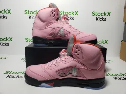 PK God Batch Air Jordan 5 Retro x Awake NY 'Arctic Pink' DV4982-600 review Stockxkicks 07