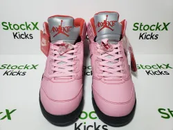PK God Batch Air Jordan 5 Retro x Awake NY 'Arctic Pink' DV4982-600 review Stockxkicks 02