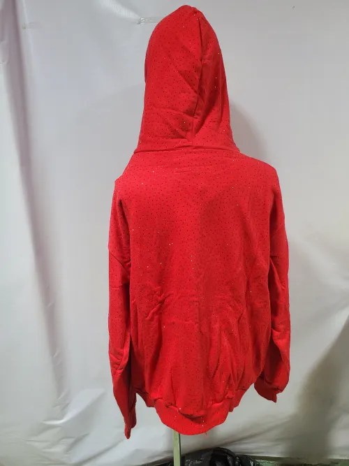 Sp5der VVS Hoodie Red YZ GE616 review 