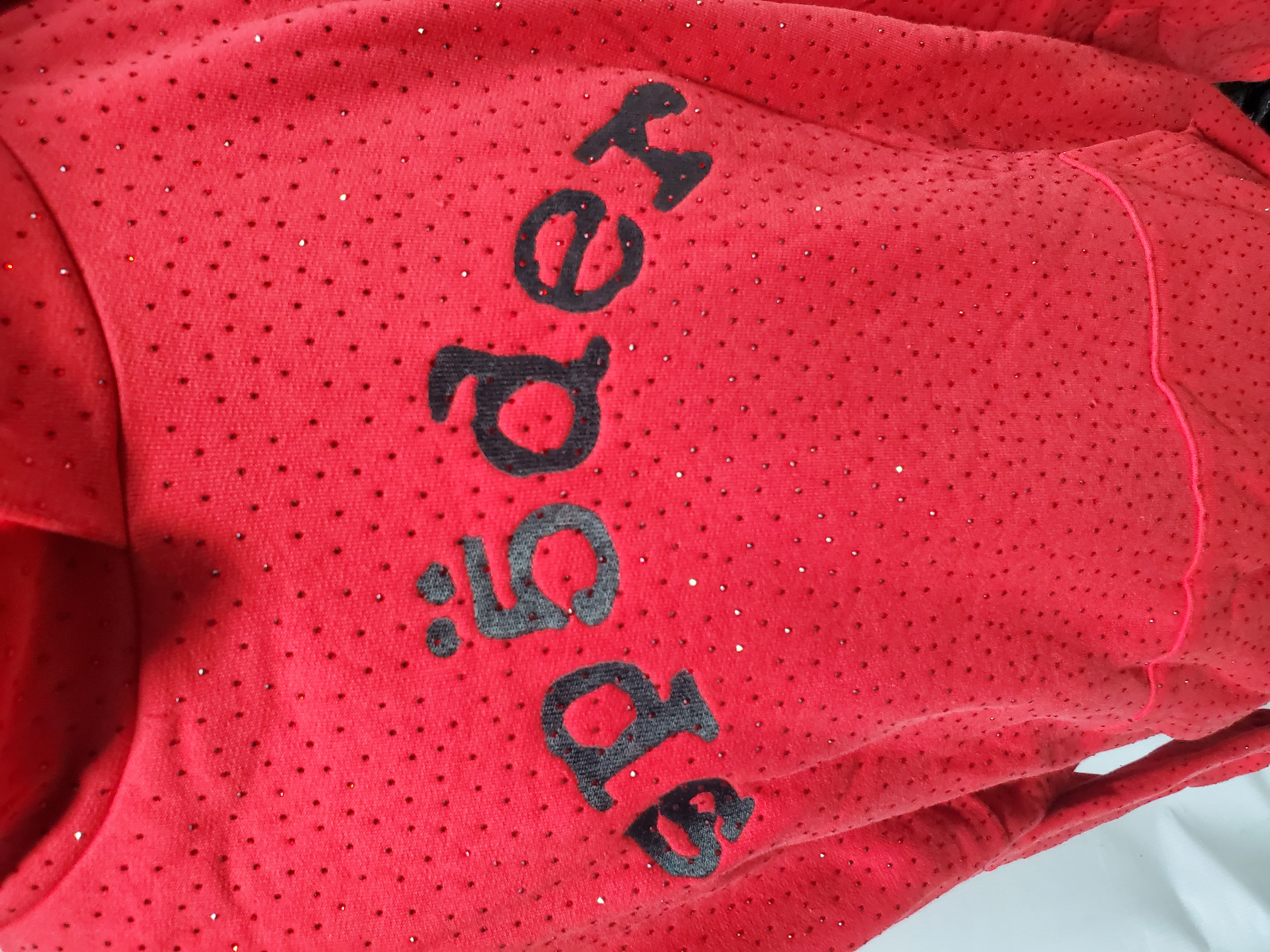 Sp5der VVS Hoodie Red YZ GE616 review Stockxkicks 02