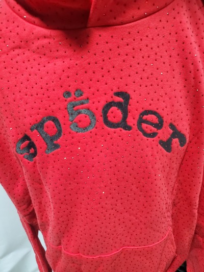 Sp5der VVS Hoodie Red YZ GE616 review Stockxkicks 02