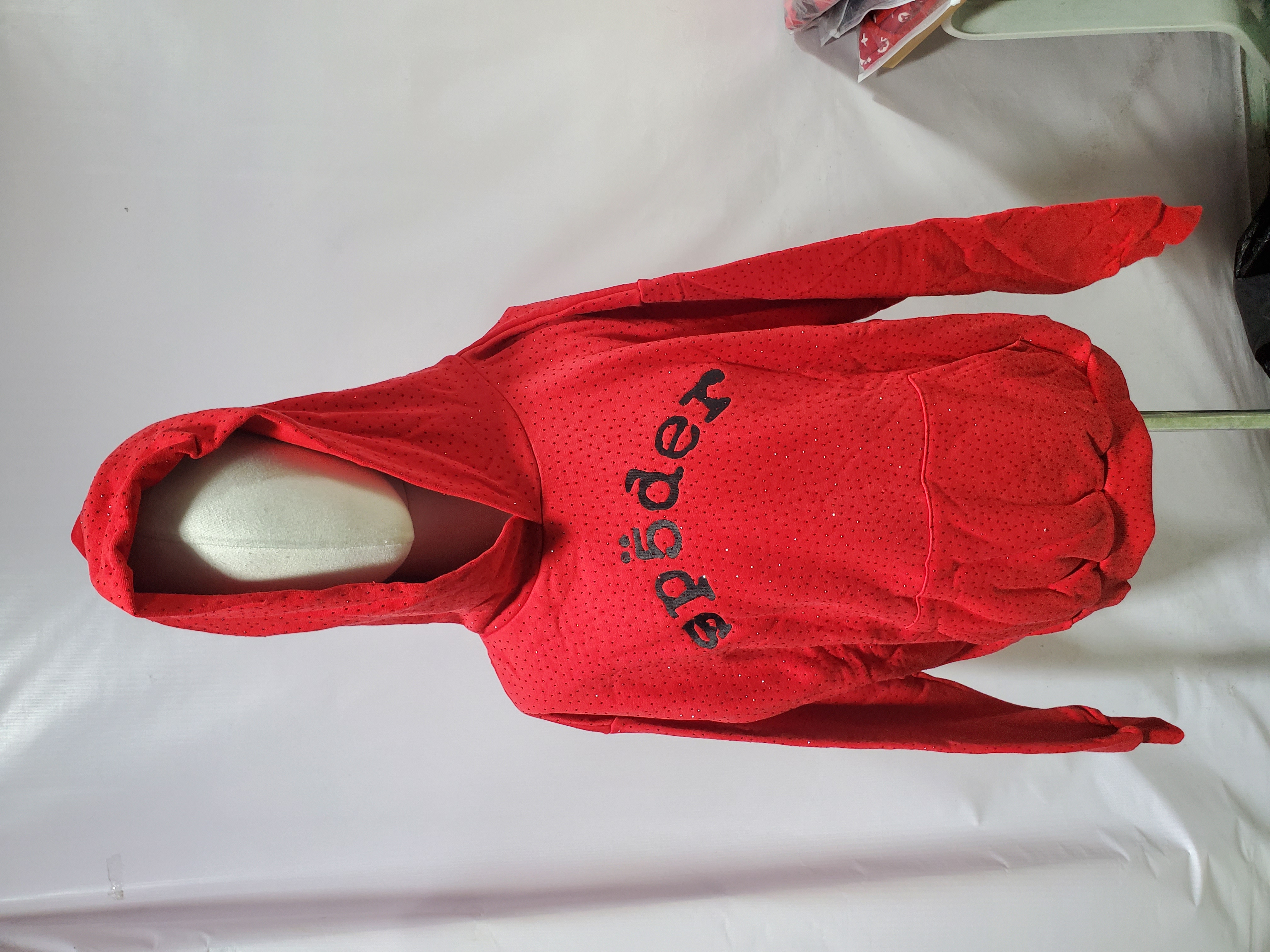Sp5der VVS Hoodie Red YZ GE616 review Stockxkicks 03