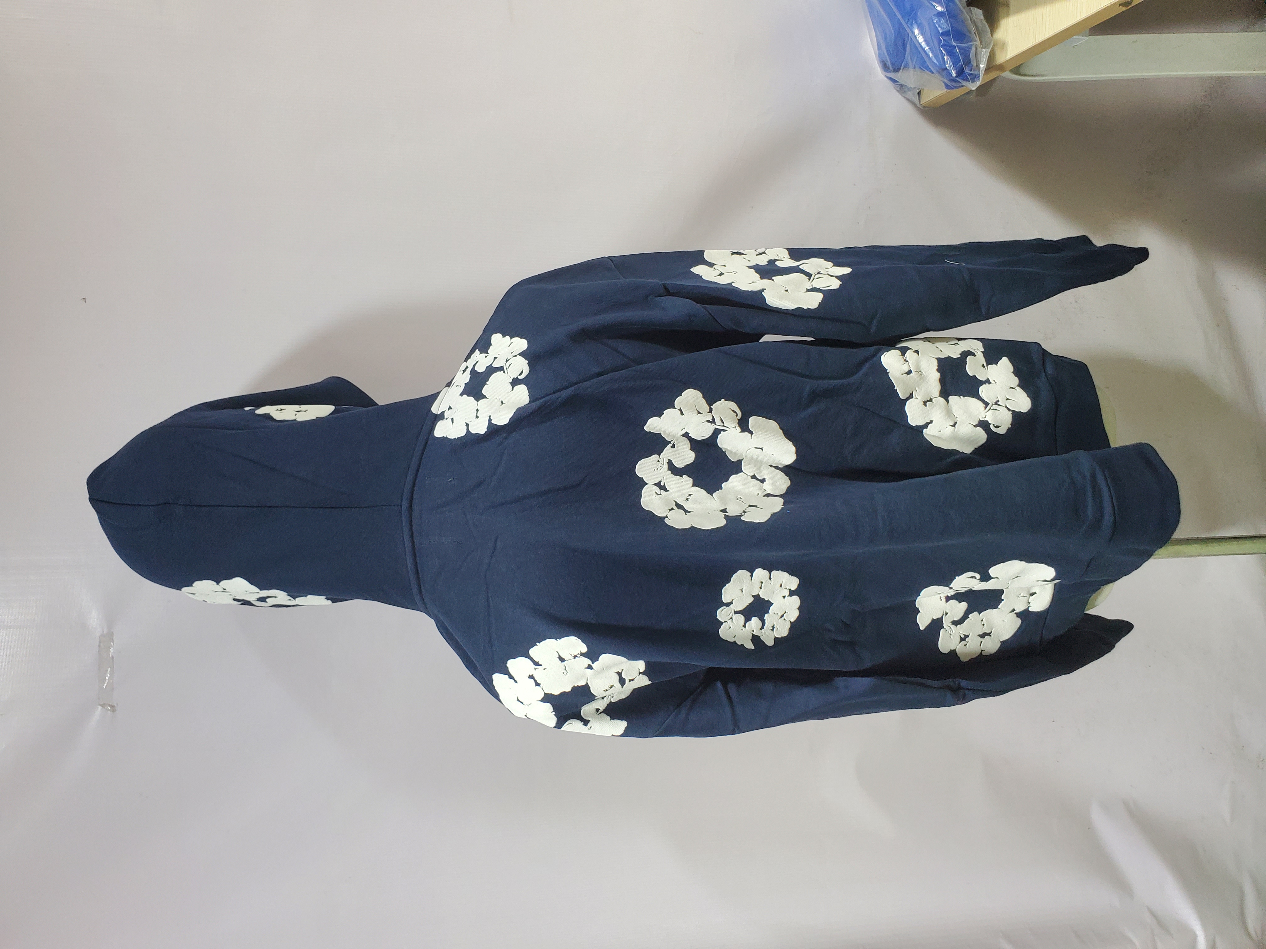 Denim Tears The Cotton Wreath Sweatshirt Navy Hoodie review Stockxkicks 00