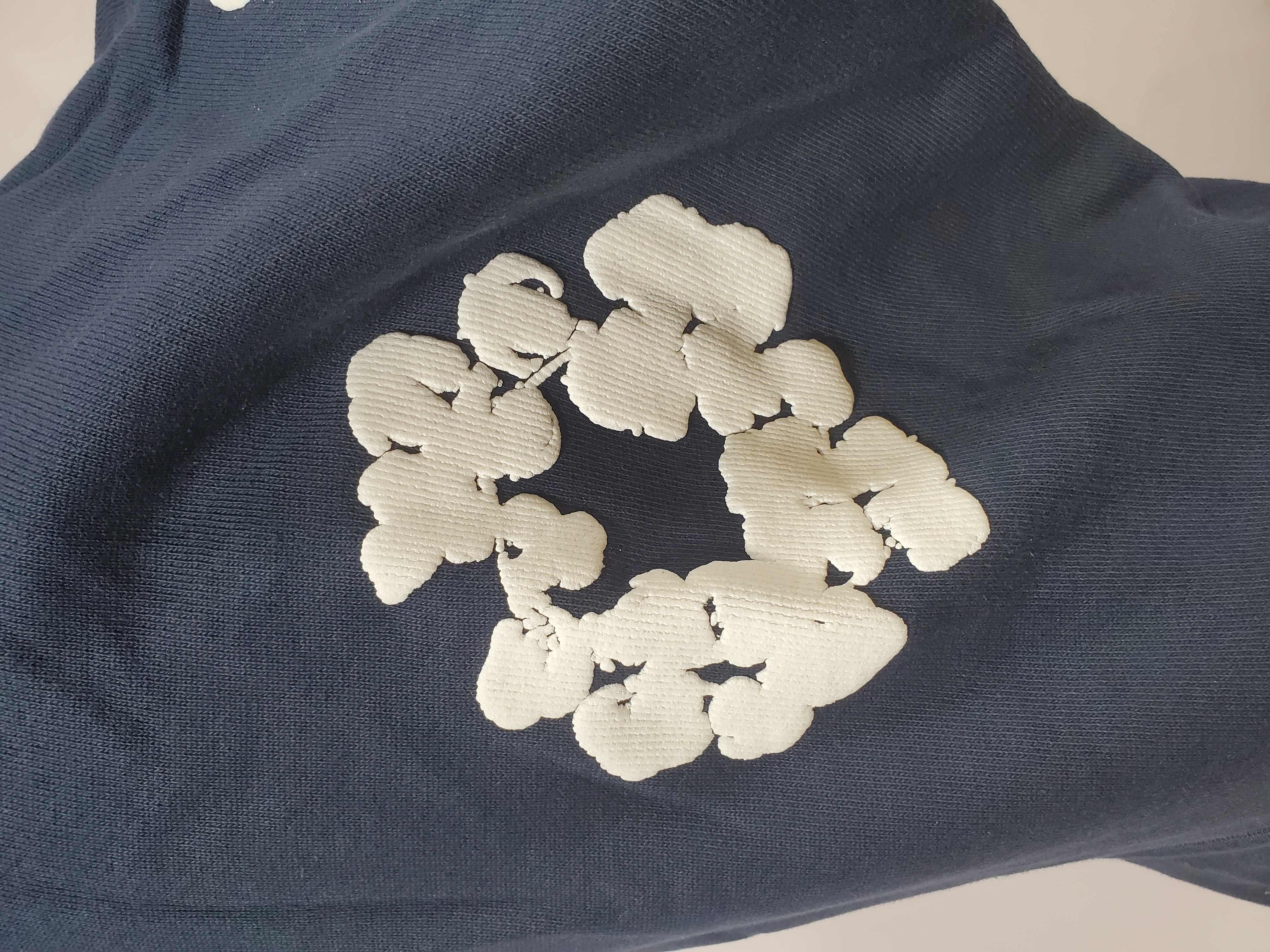 Denim Tears The Cotton Wreath Sweatshirt Navy Hoodie review Stockxkicks 01