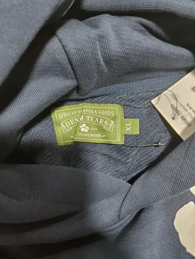 Denim Tears The Cotton Wreath Sweatshirt Navy Hoodie review Stockxkicks 04