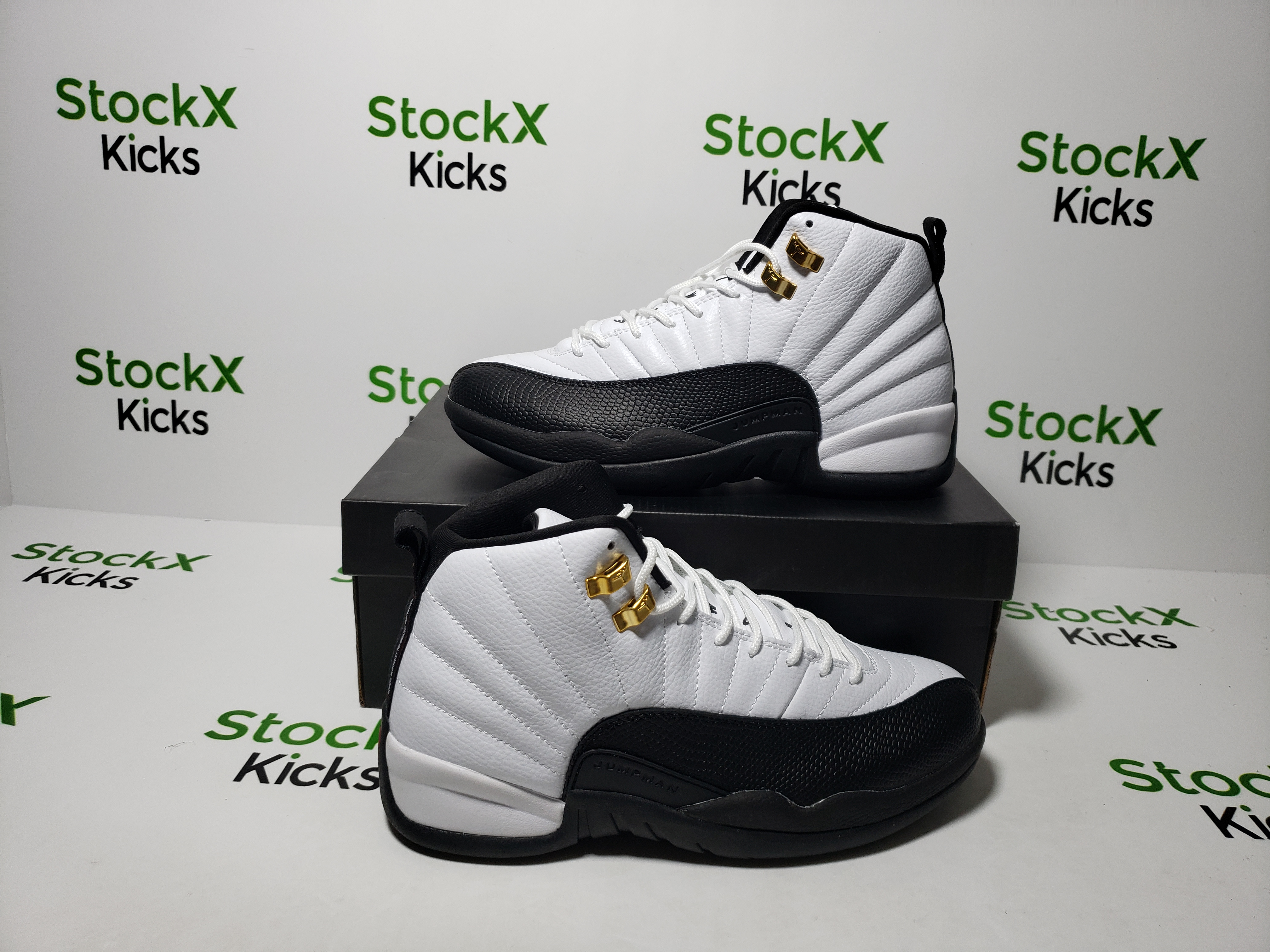 PK God Batch Air Jordan 12 Retro Royalty Taxi 12881427-170 review Stockxkicks 02