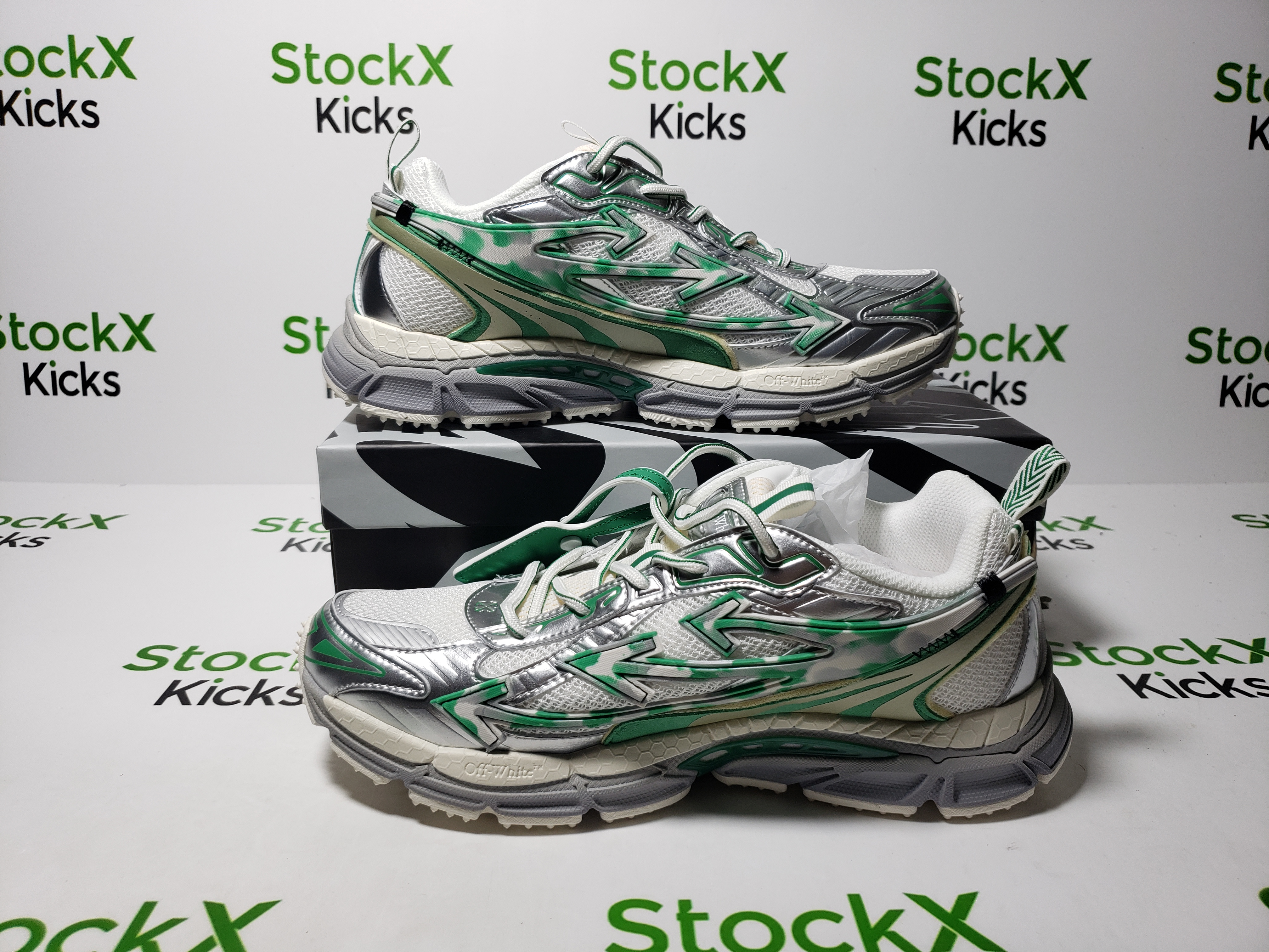 Off White Be Right Back Sneakers Turquoise Stone OMIA295S25 FAB00 47243 review Stockxkicks 01