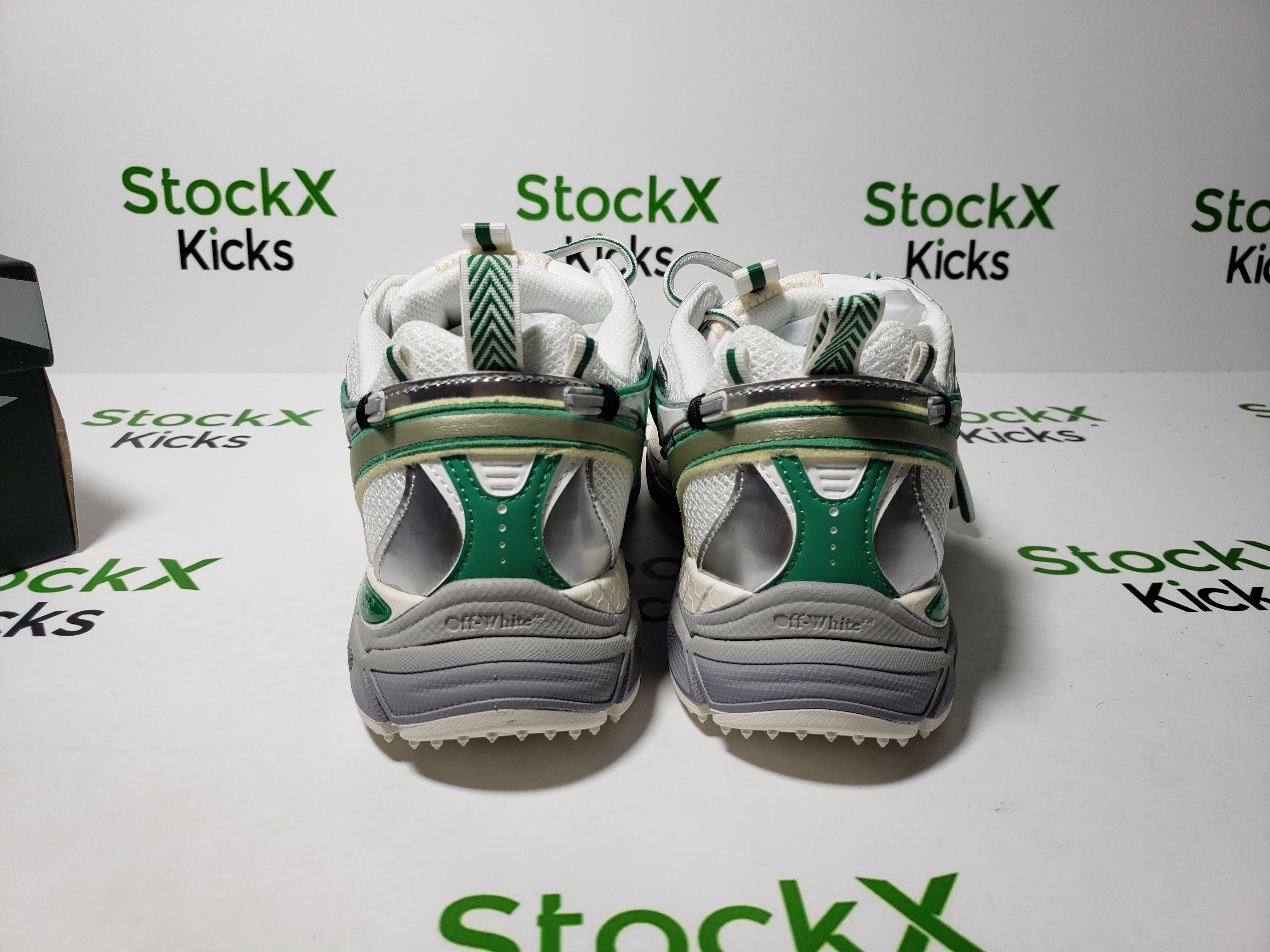 Off White Be Right Back Sneakers Turquoise Stone OMIA295S25 FAB00 47243 review Stockxkicks 03