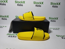 Nike Kobe Bryant x Offcourt Slide Black Yellow IF2870-700 review Stockxkicks 03