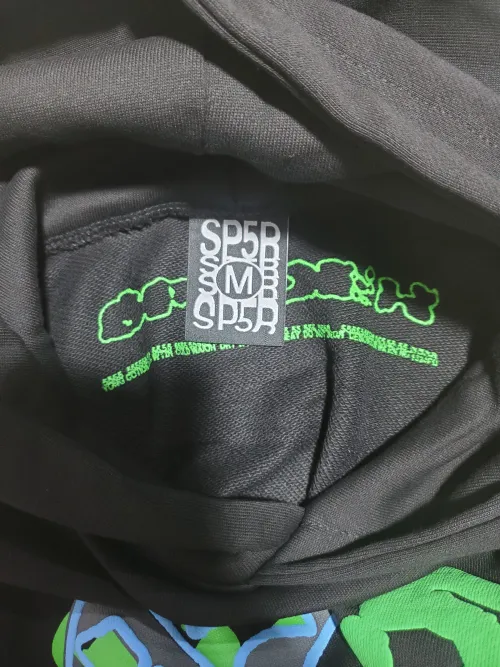 Sp5der X Juice Wrld 999 Hoodie Black review 