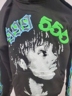 Sp5der X Juice Wrld 999 Hoodie Black review Stockxkicks 03