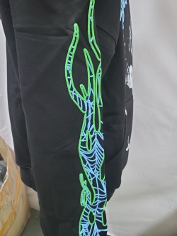 Sp5der X Juice Wrld 999 Hoodie Black review Stockxkicks 04