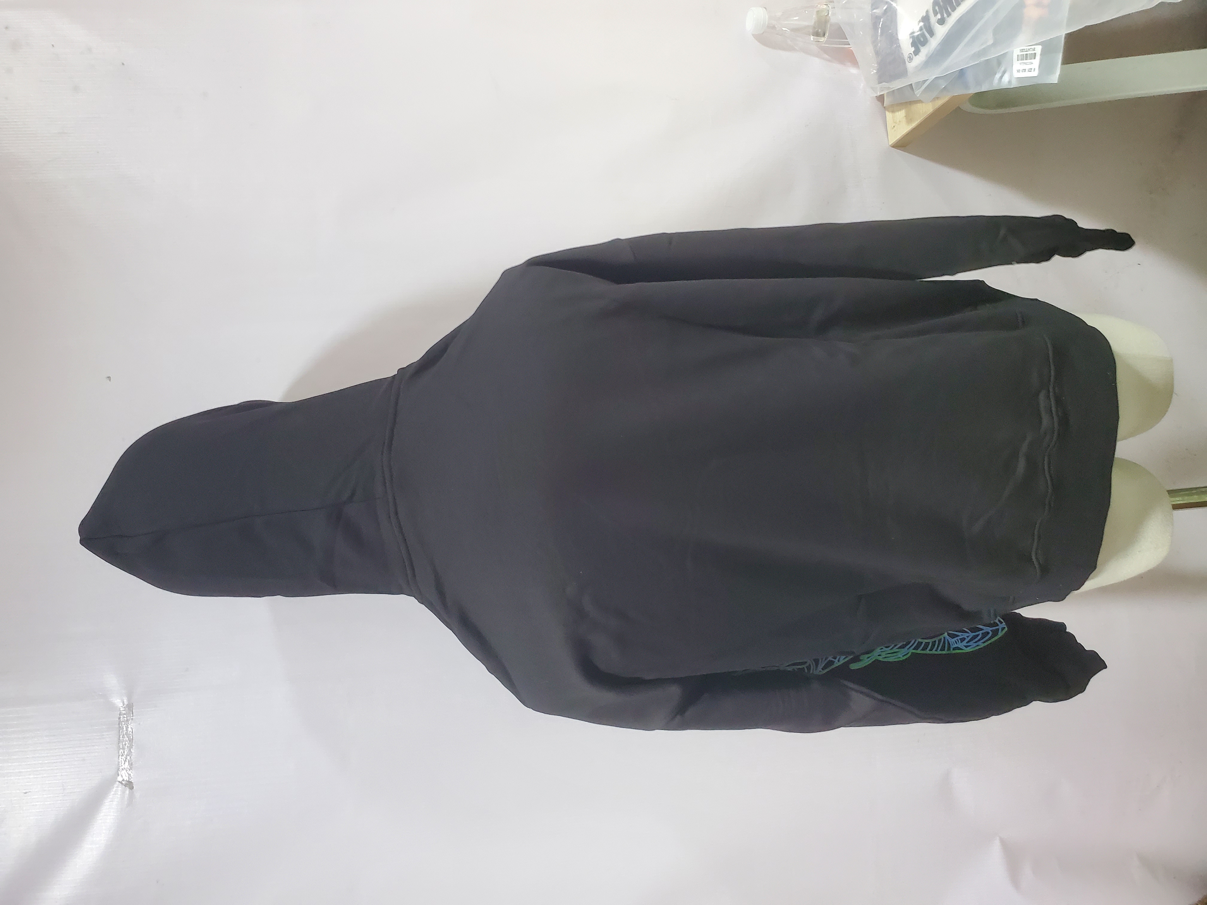 Sp5der X Juice Wrld 999 Hoodie Black review Stockxkicks 04