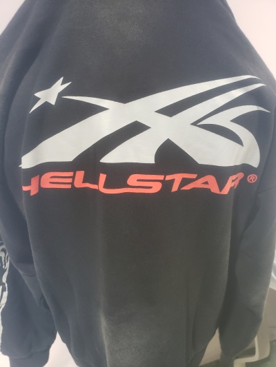 Hellstar Airbrushed Skull Hoodie Black CK24121904 review Stockxkicks 03