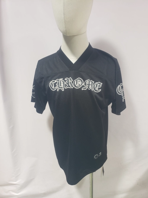 Chrome Hearts Mesh Stadium Football Jersey CK0725 review 
