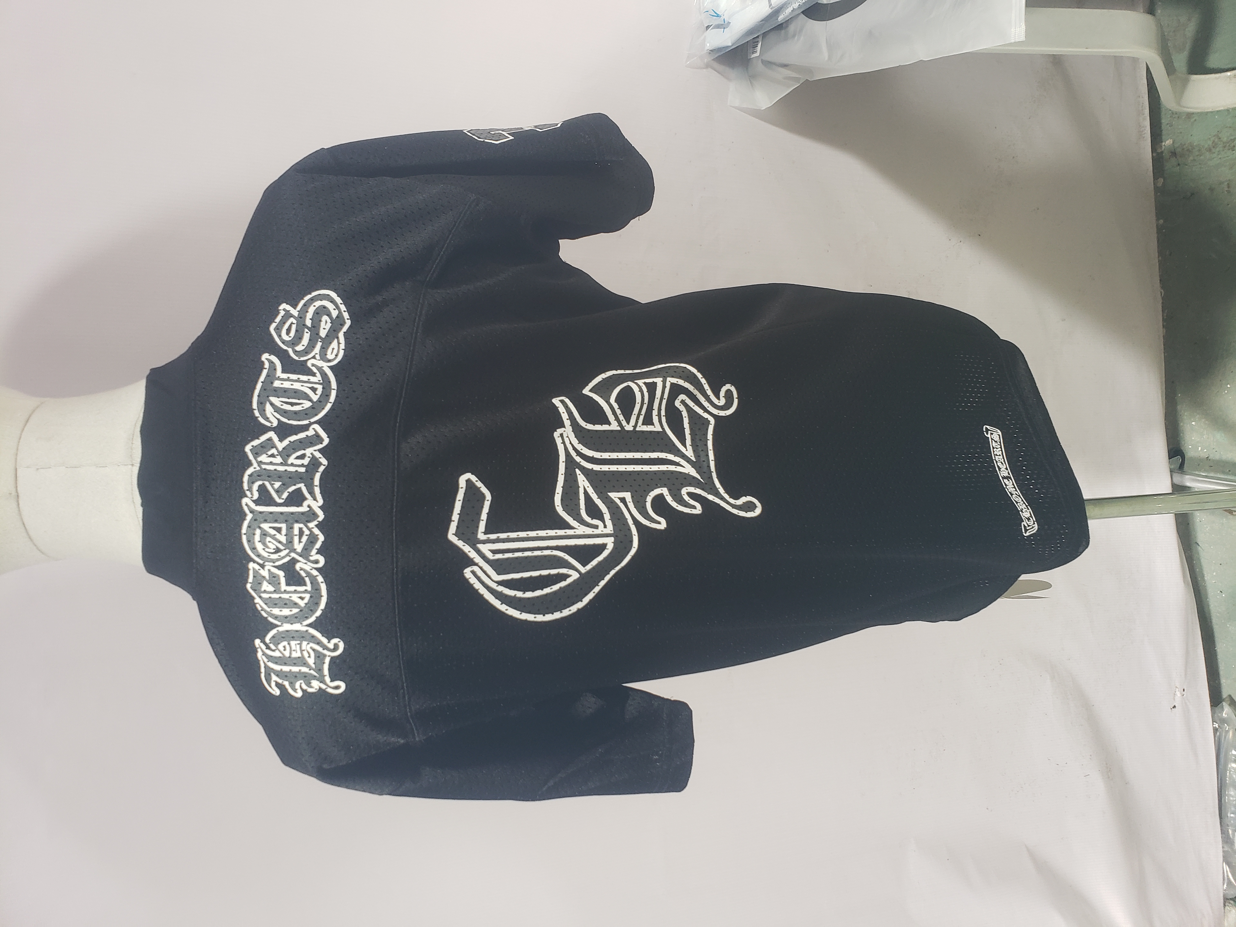 Chrome Hearts Mesh Stadium Football Jersey CK0725 review Stockxkicks 04