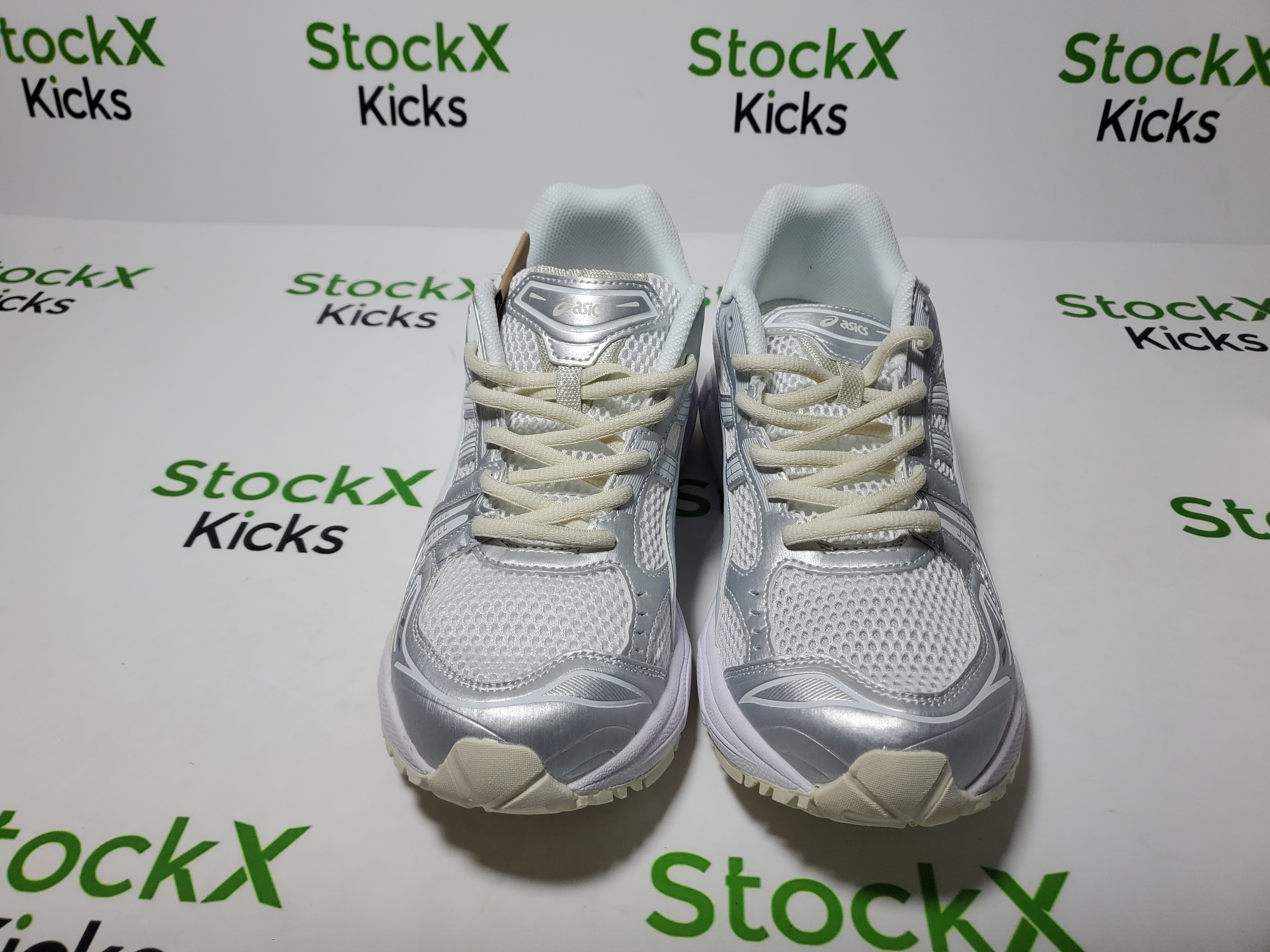 ASICS Gel-Kayano 14JJJJound Silver White 1201A457-100 review Stockxkicks 04