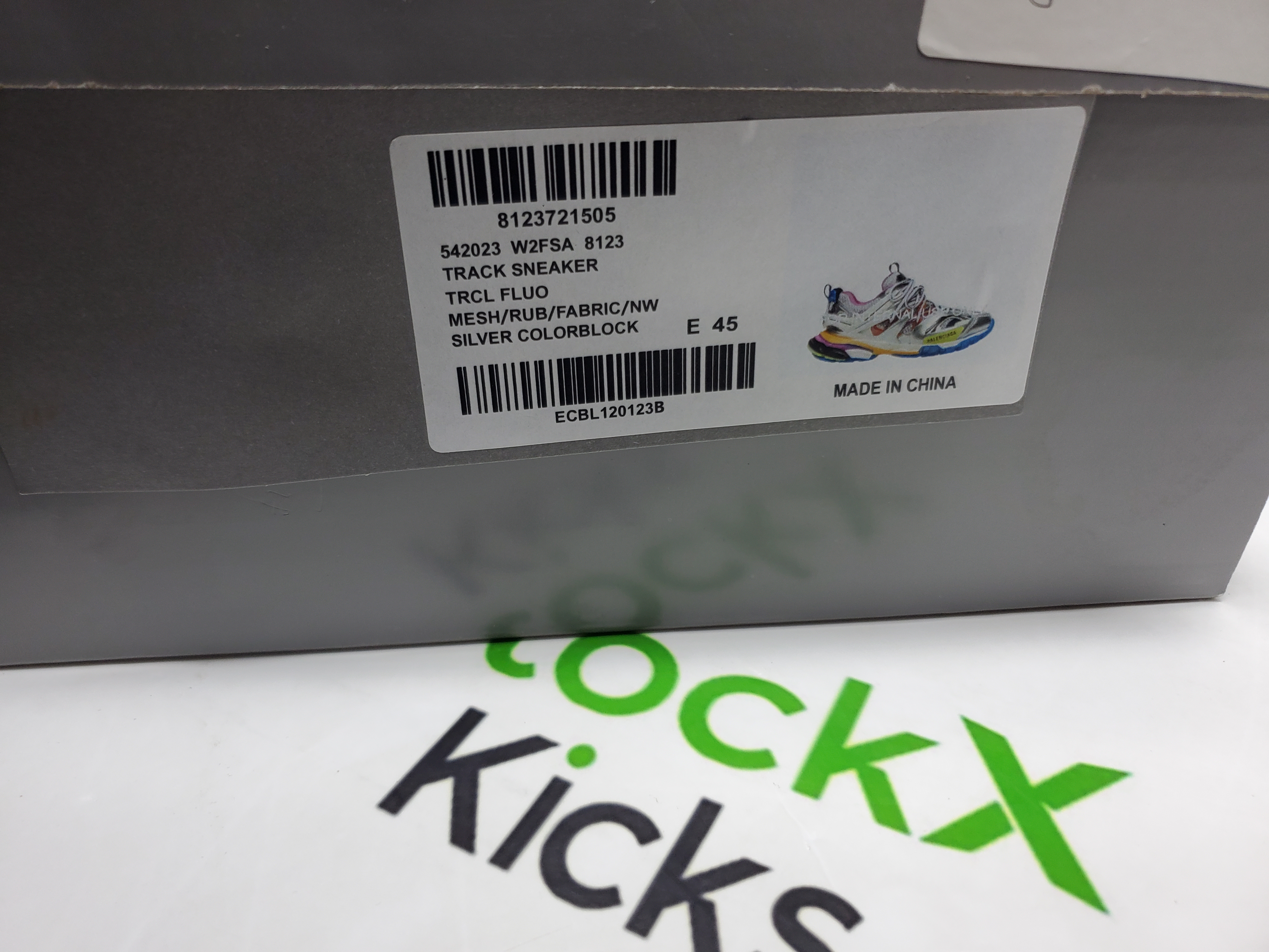 Balenciaga Track Sneaker Metallic Multi Colour CK240908 review Stockxkicks 00