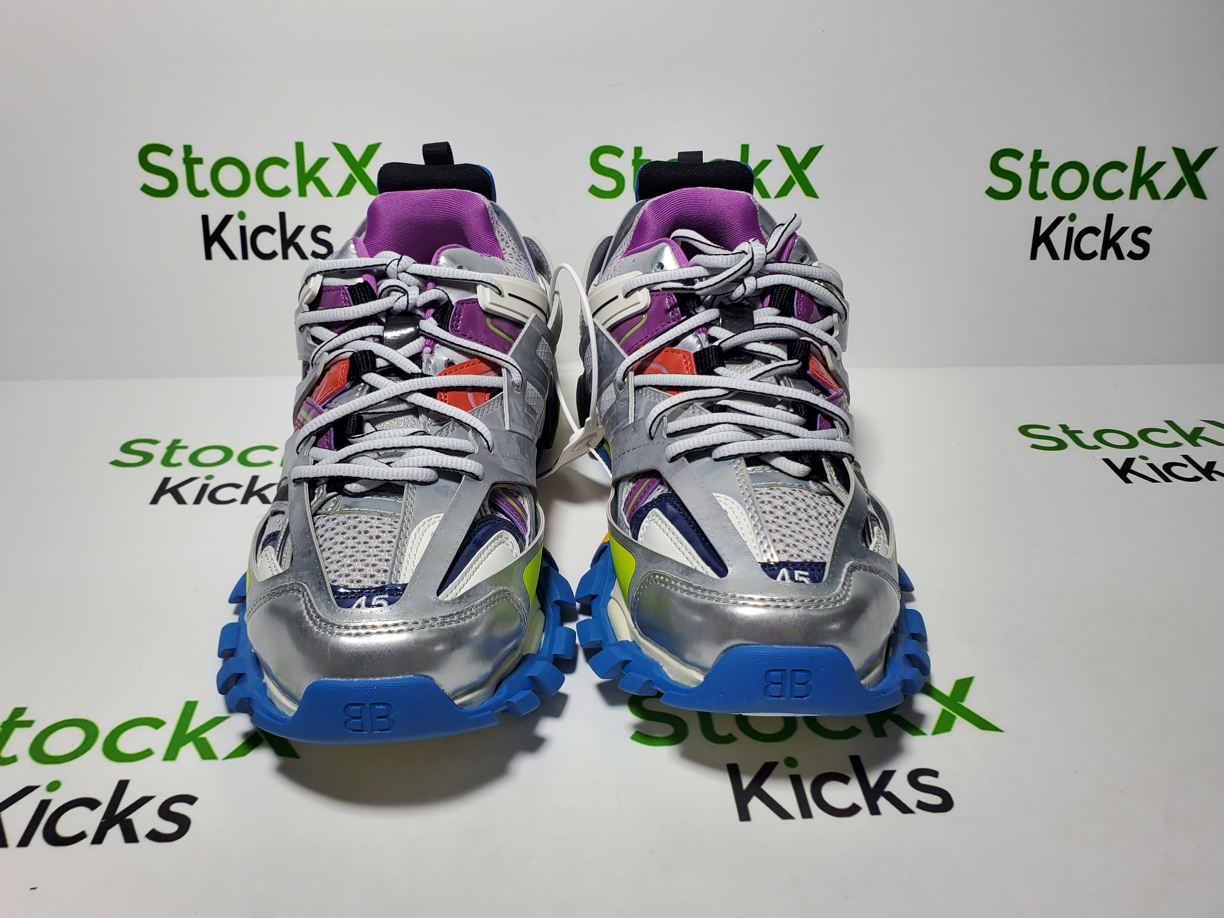 Balenciaga Track Sneaker Metallic Multi Colour CK240908 review Stockxkicks 03