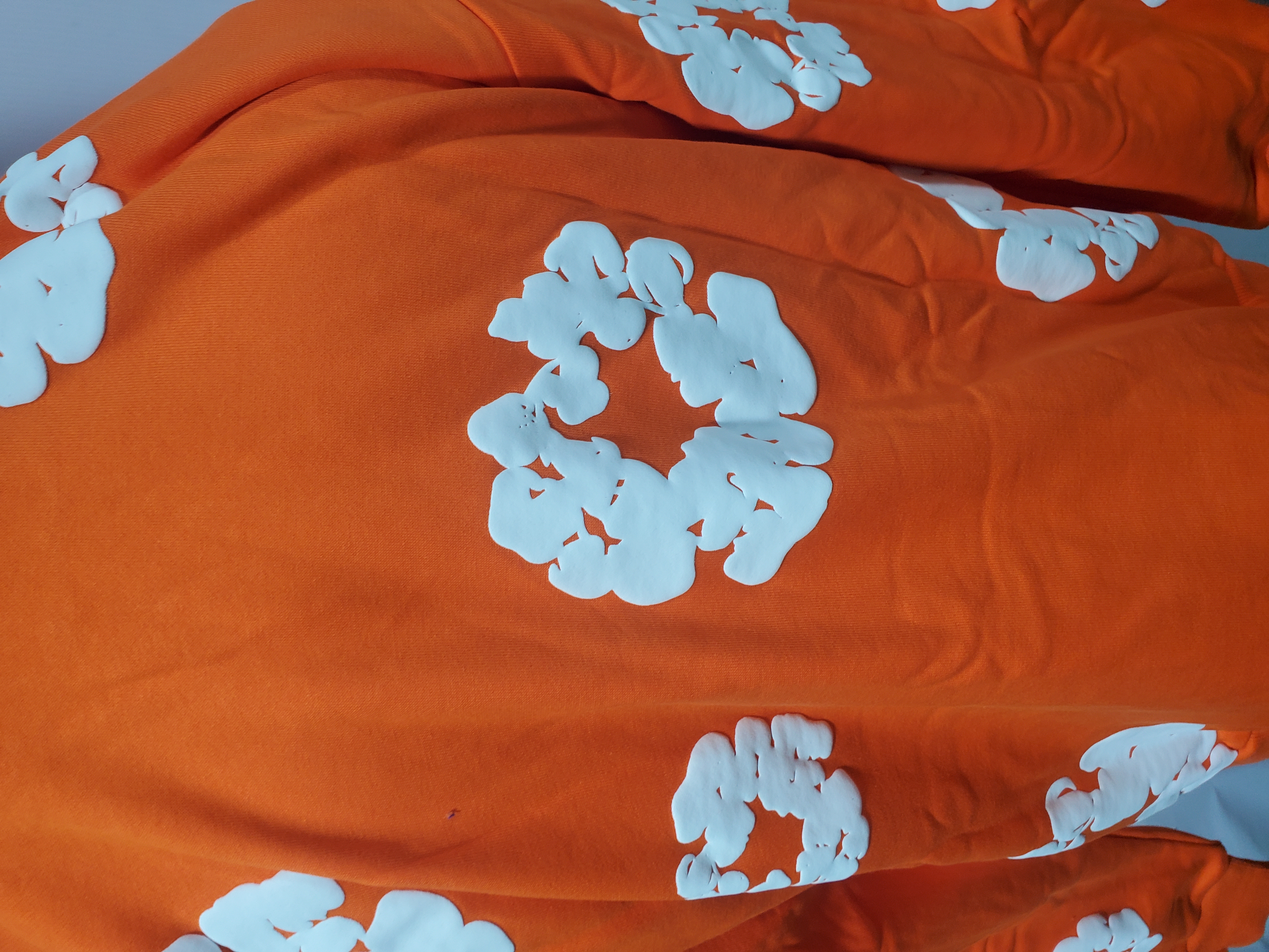 Denim Tears The Cotton Wreath Sweatshirt Orange Hoodie review Stockxkicks 04